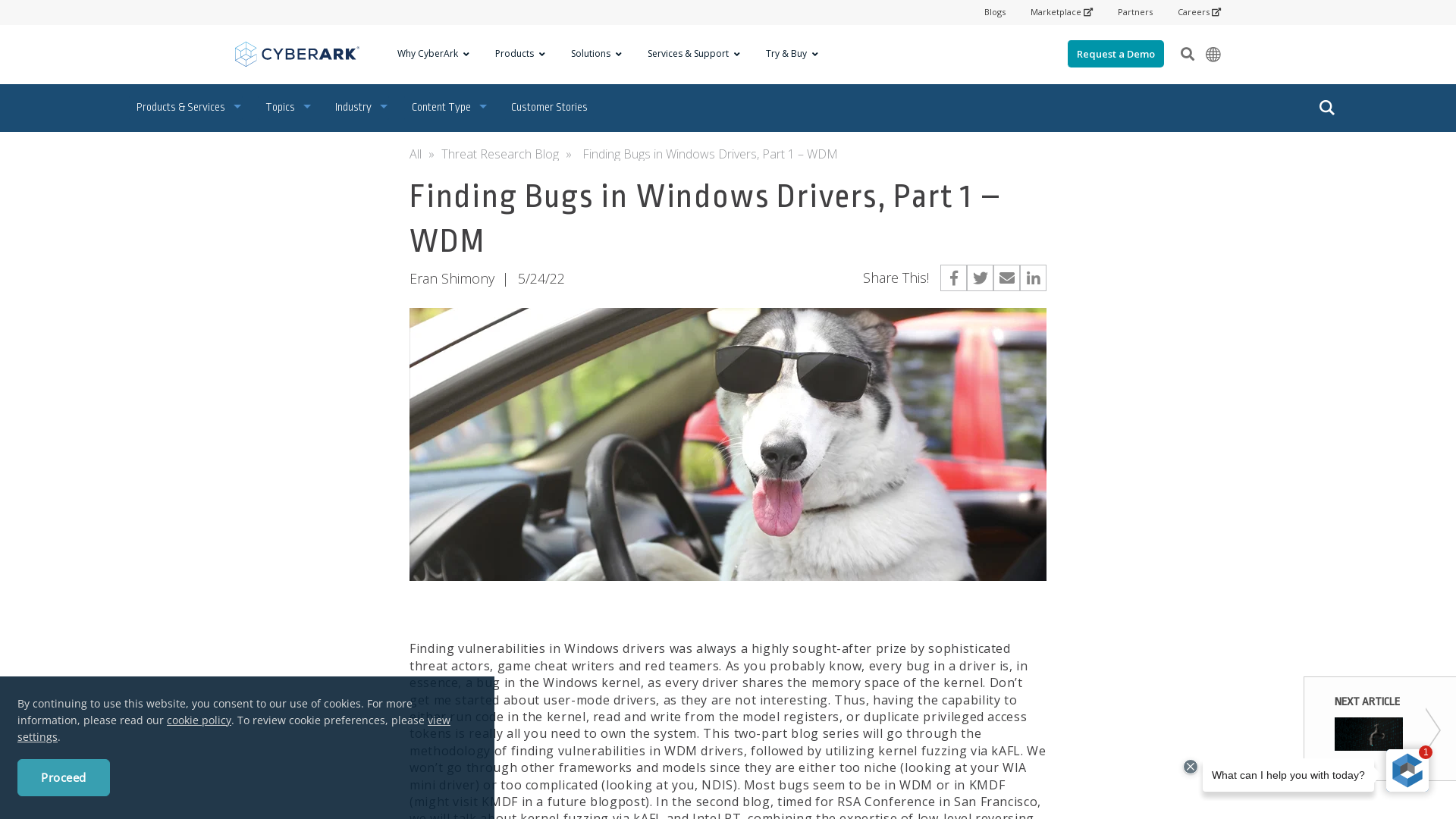 Finding Bugs in Windows Drivers, Part 1 – WDM
