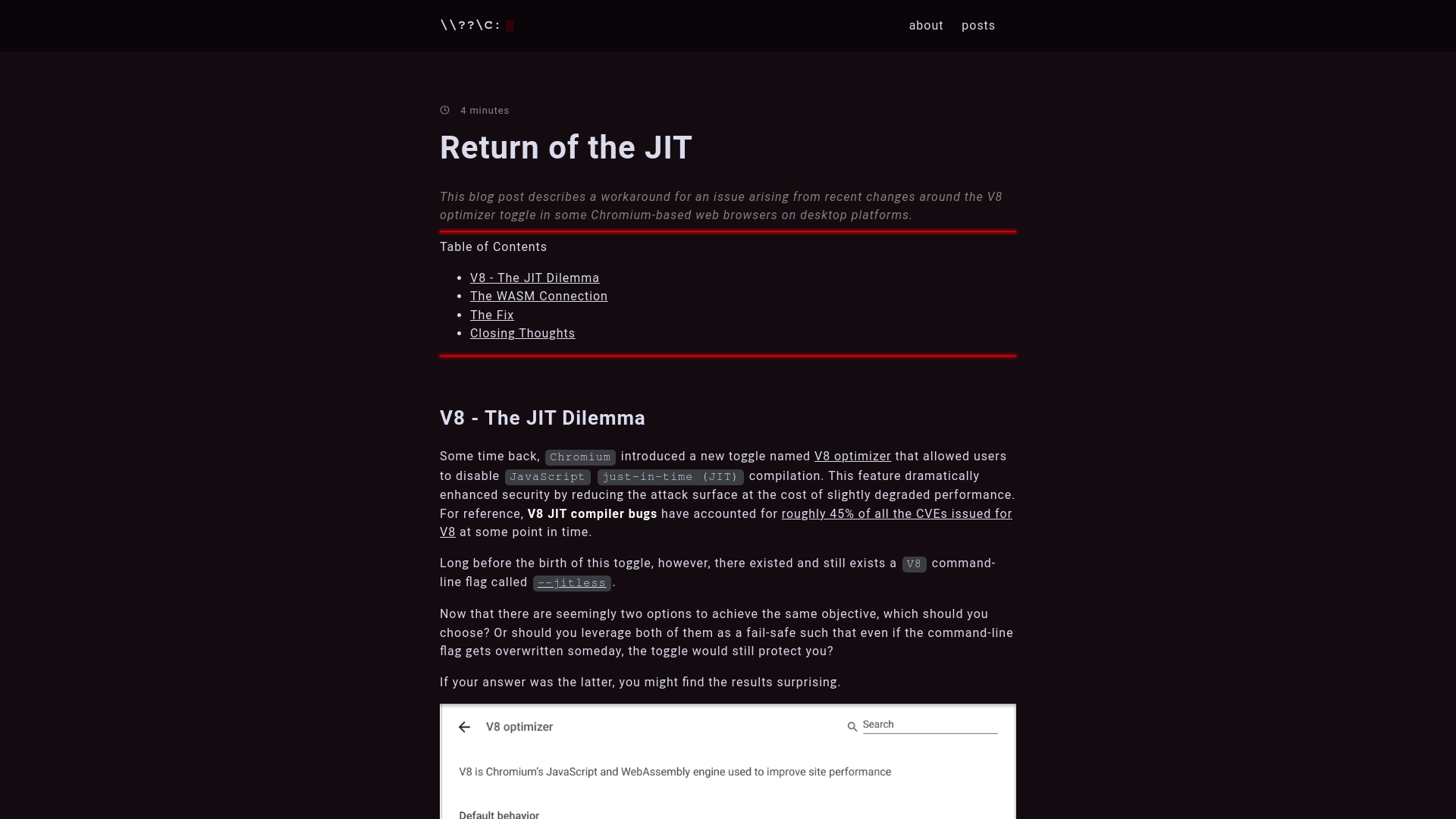 Return of the JIT :: Lamprey Labs