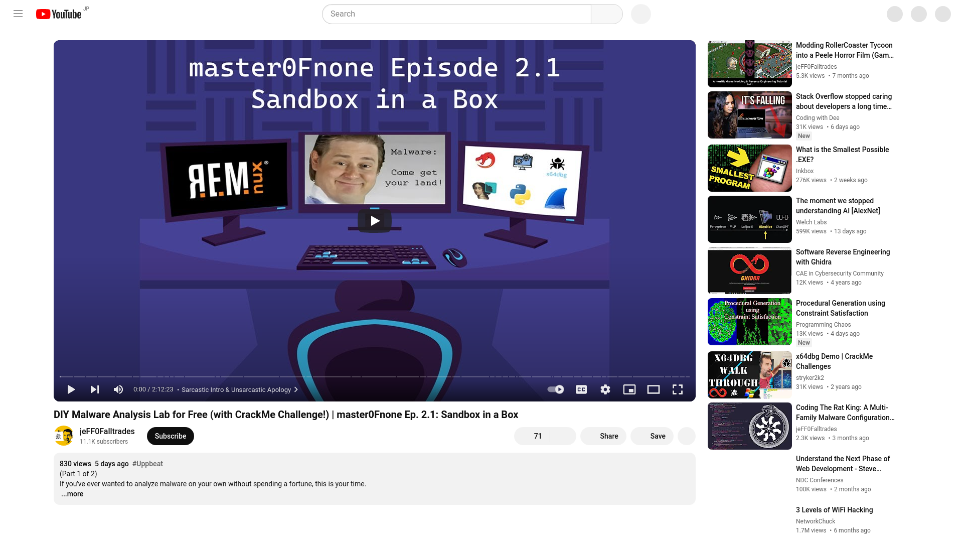 DIY Malware Analysis Lab for Free (with CrackMe Challenge!) | master0Fnone Ep. 2.1: Sandbox in a Box - YouTube