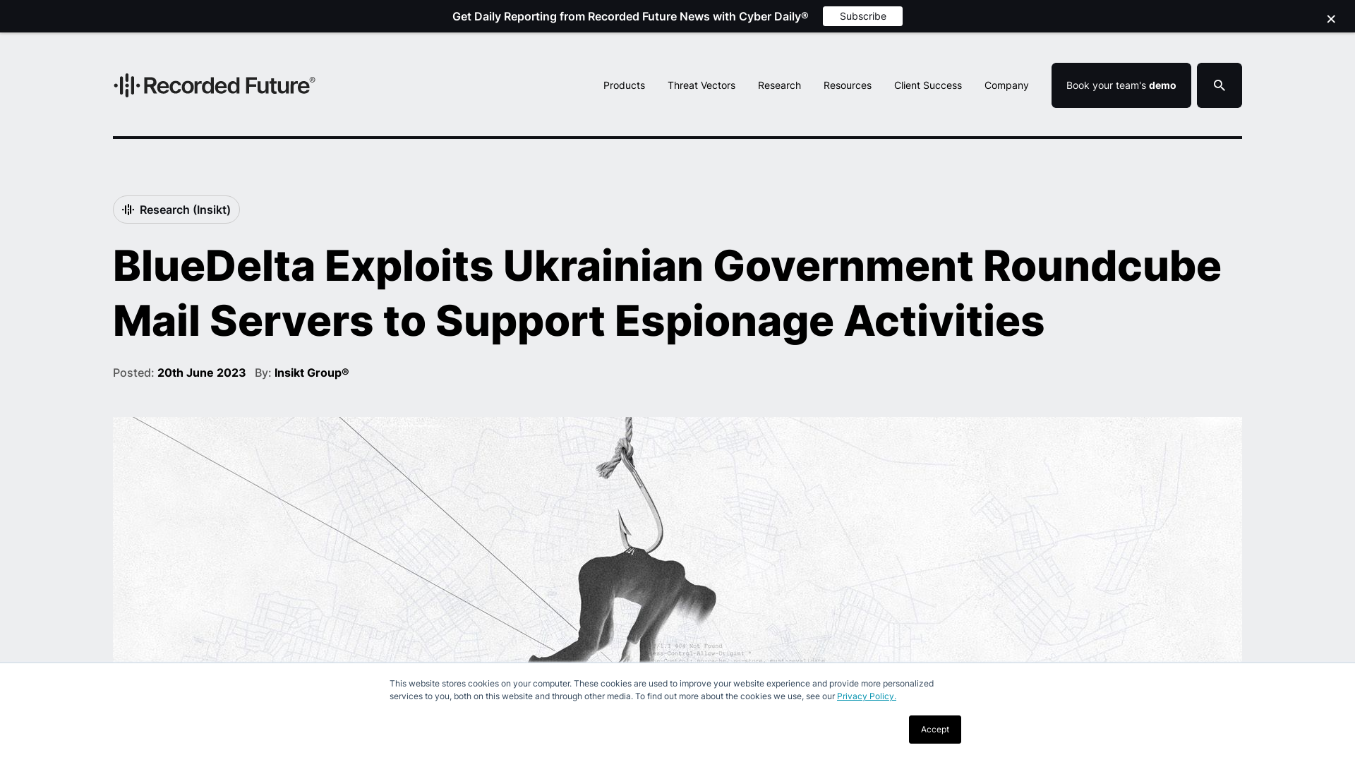 BlueDelta Exploits Ukrainian Government Roundcube Mail Servers to Support Espionage Activities | Recorded Future