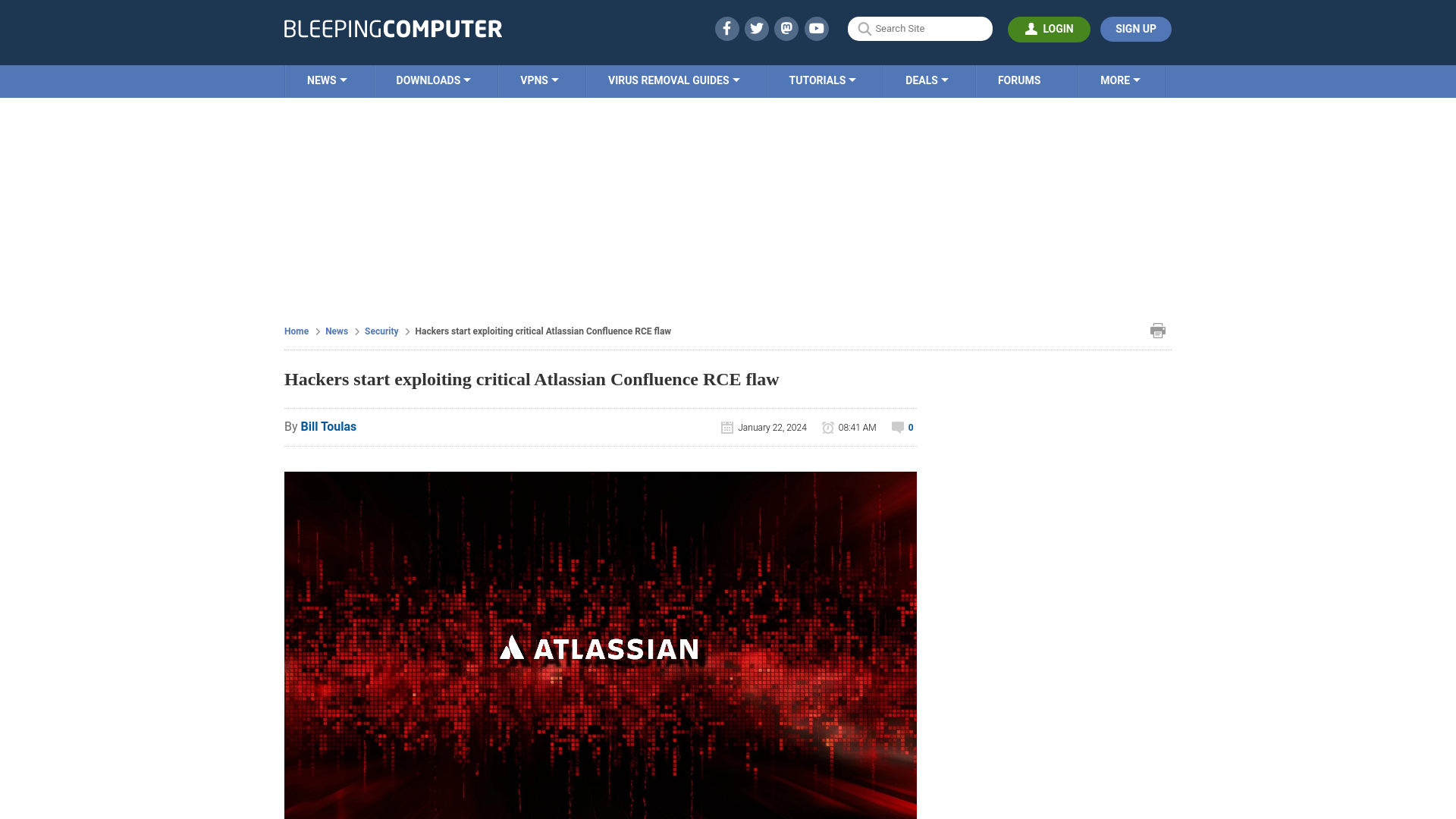 Hackers start exploiting critical Atlassian Confluence RCE flaw