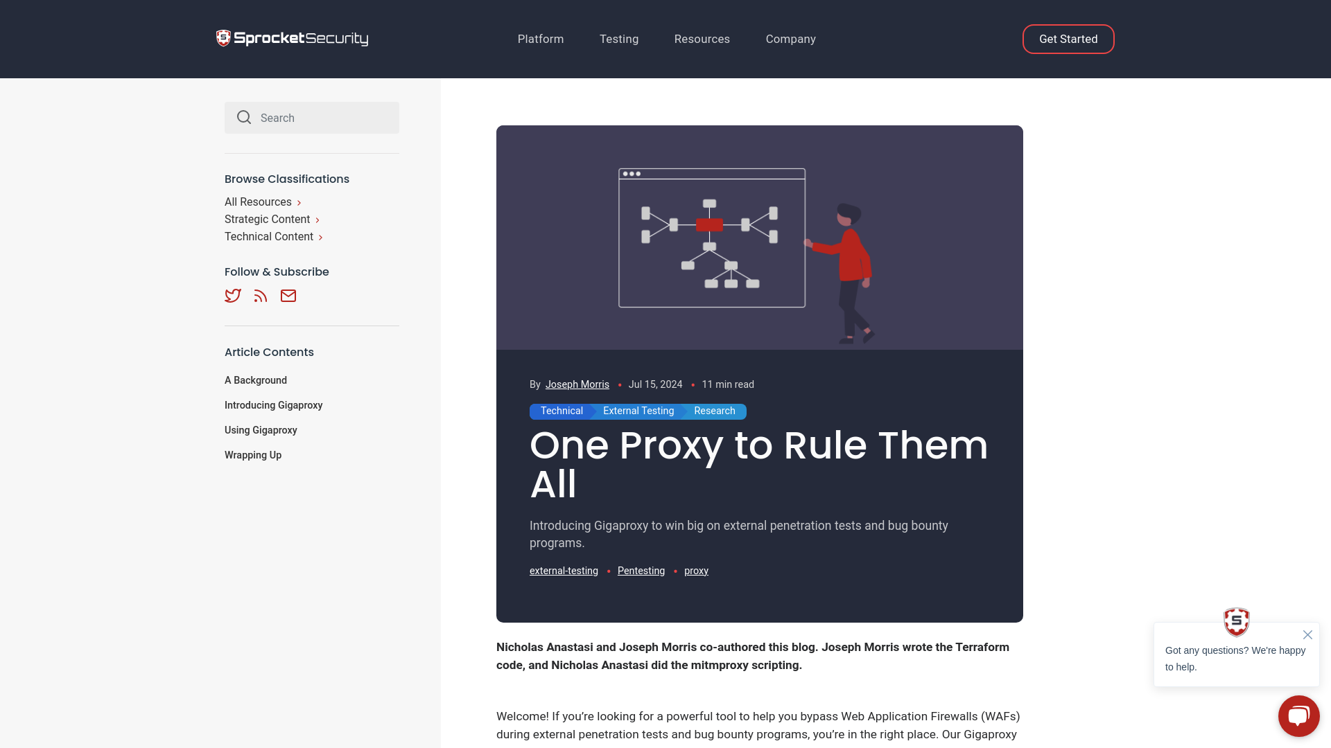 One Proxy to Rule Them All | Sprocket Security