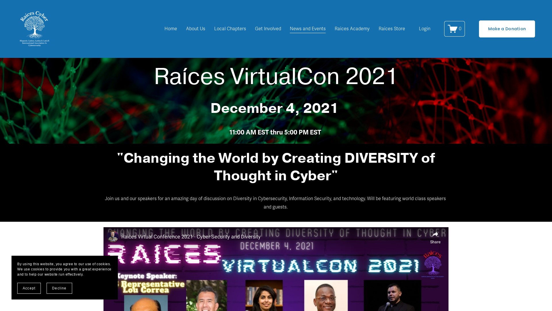 Raices VirtualCon 2021 — Raices Cyber