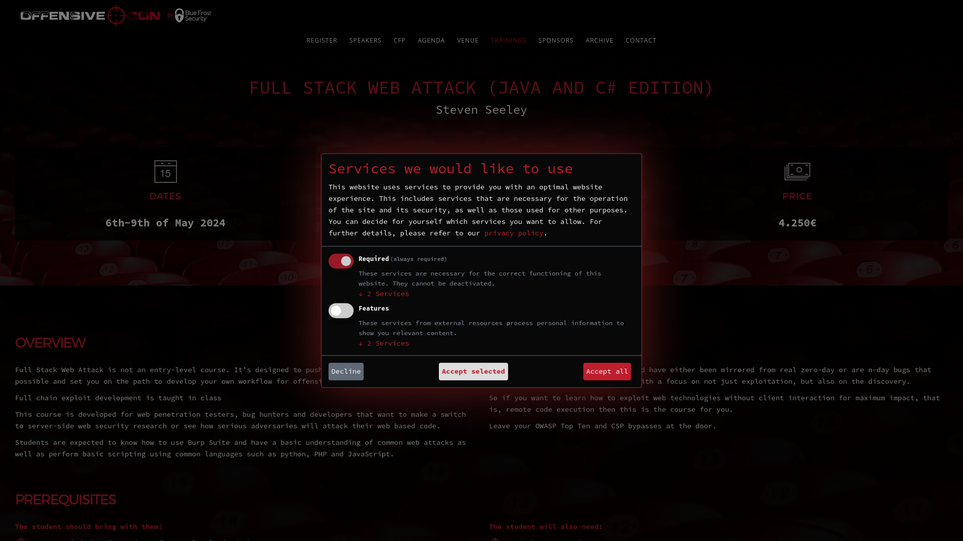 Full Stack Web Attack (Java and C# Edition) | OffensiveCon