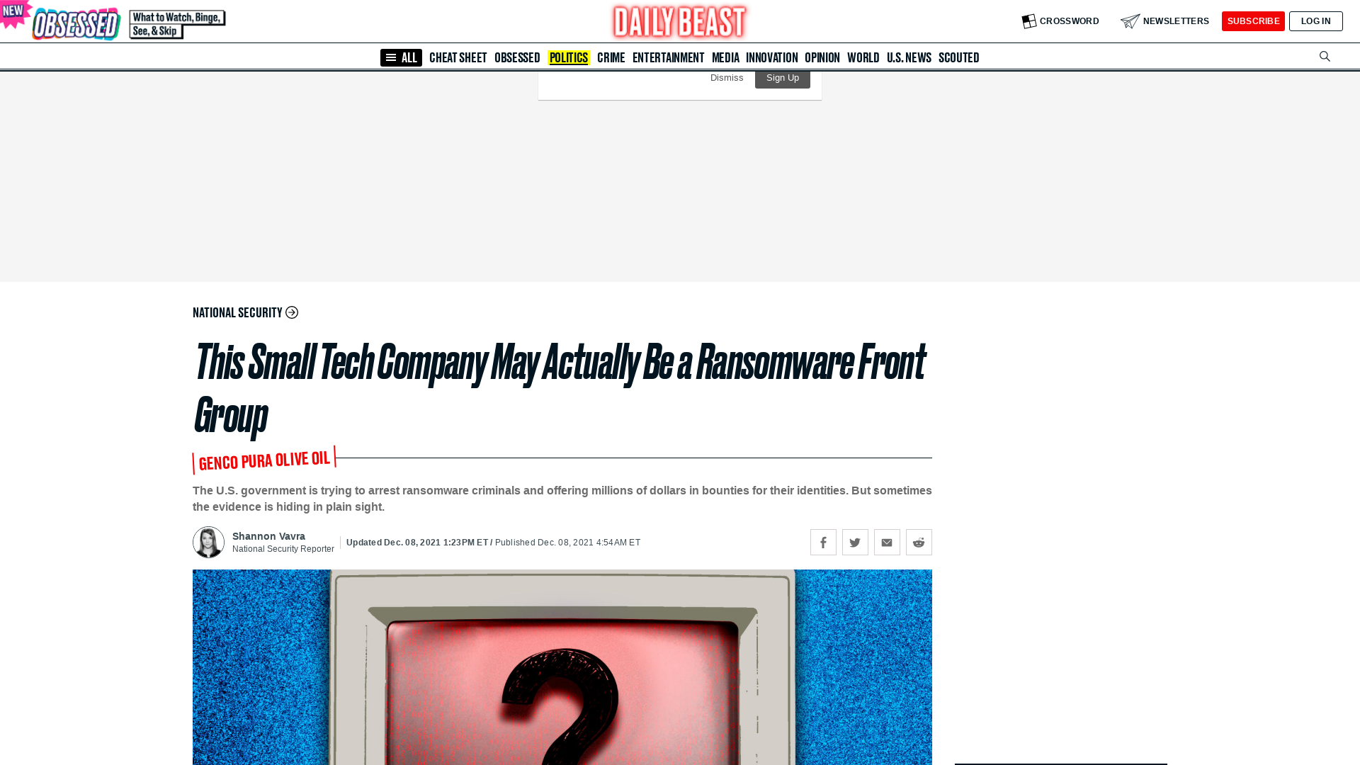 This Small Tech Company SpiffyTech May Actually Be a Ransomware Front Group