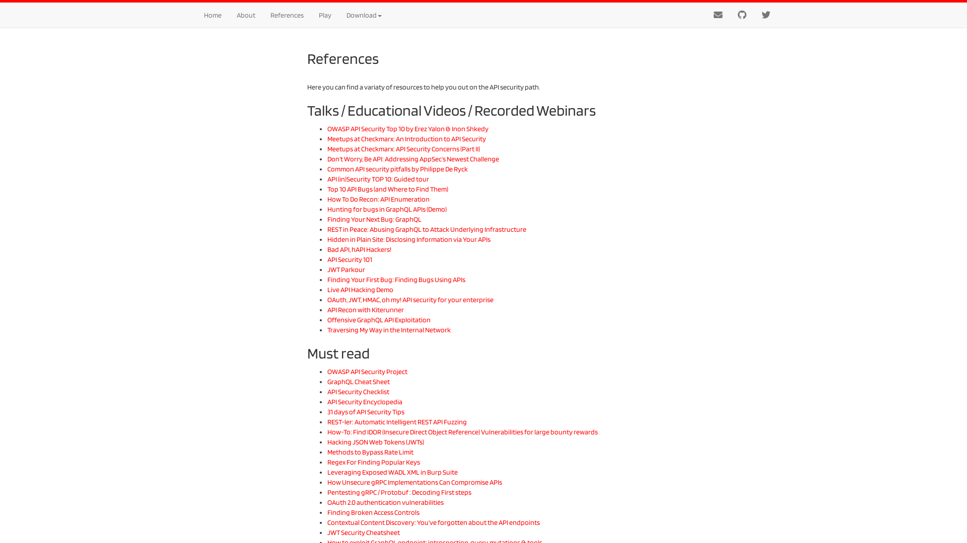 References