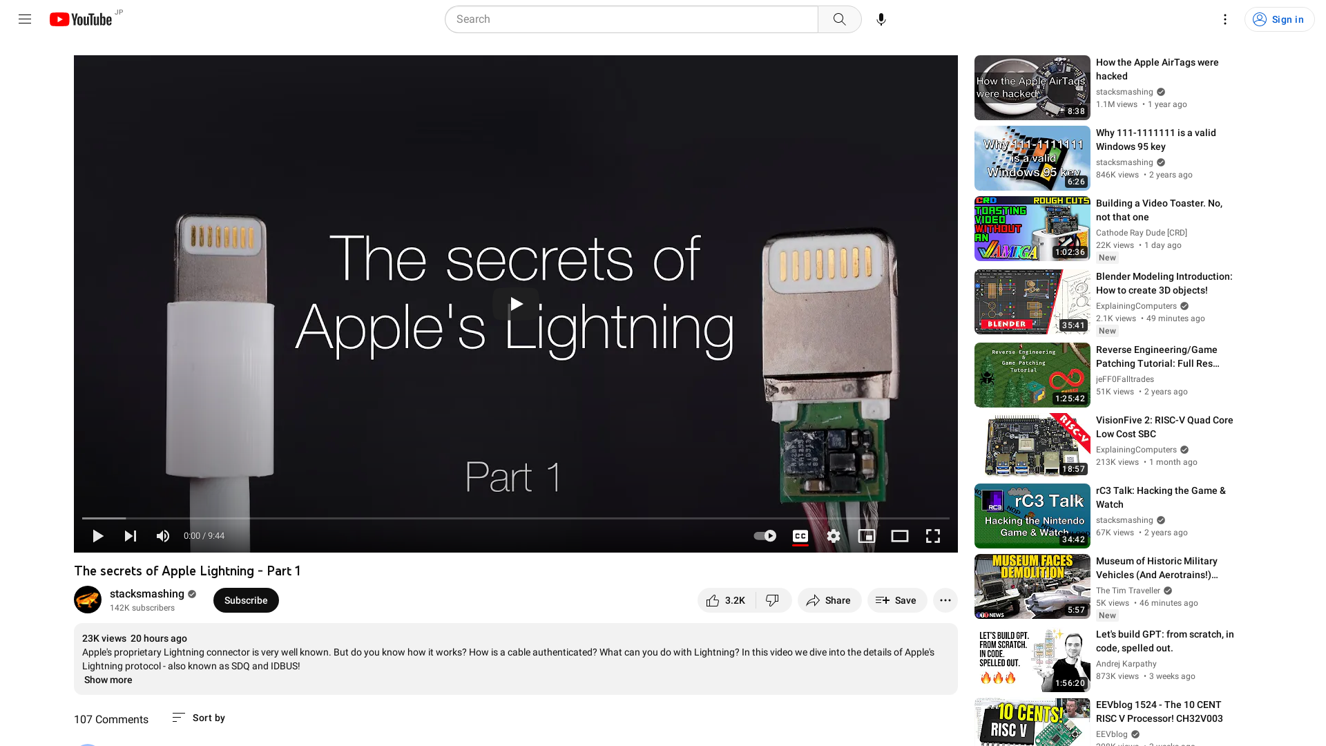 The secrets of Apple Lightning - Part 1 - YouTube