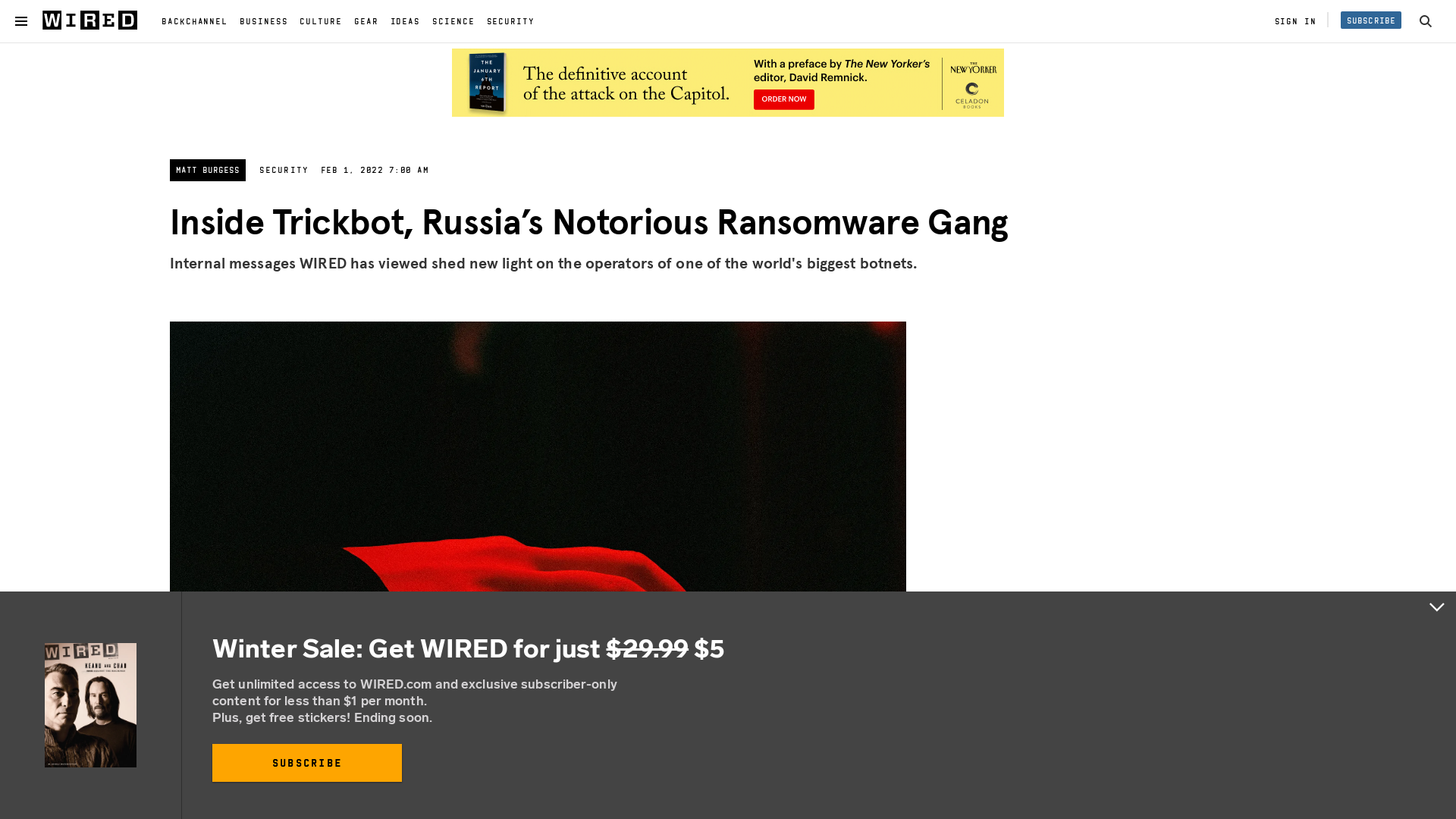 Inside Trickbot, Russia’s Notorious Ransomware Gang | WIRED