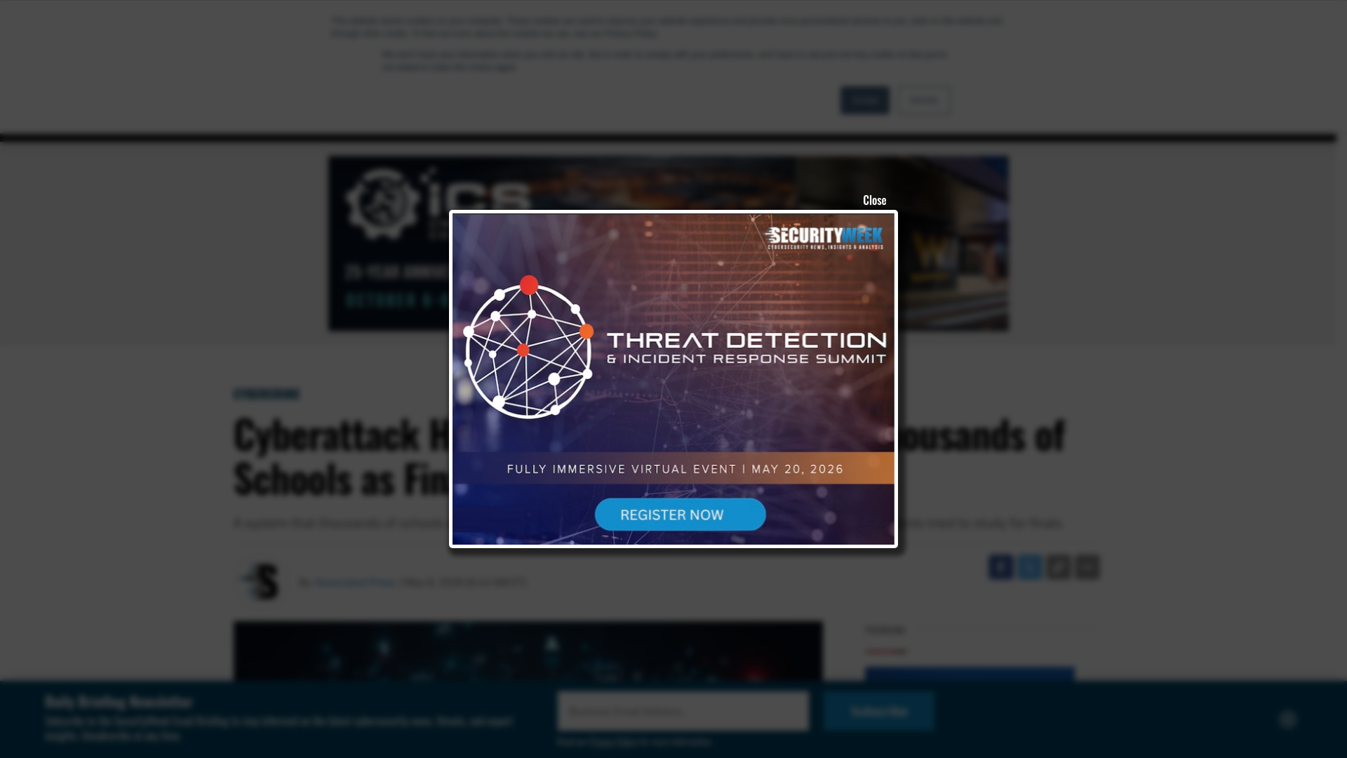 Cyberattack Hits Canvas System Used by Thousands of Schools as Finals Loom - SecurityWeek
