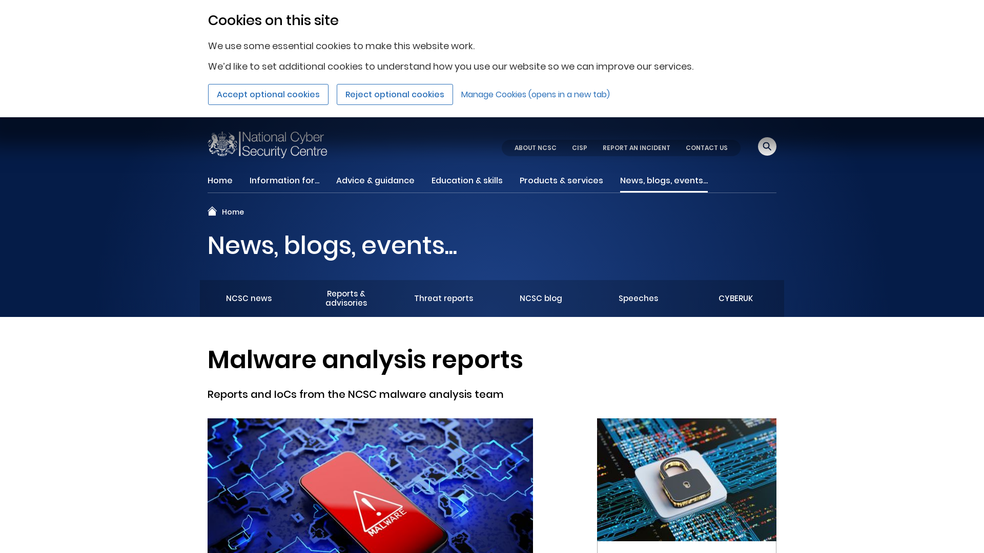 Malware analysis reports - NCSC.GOV.UK