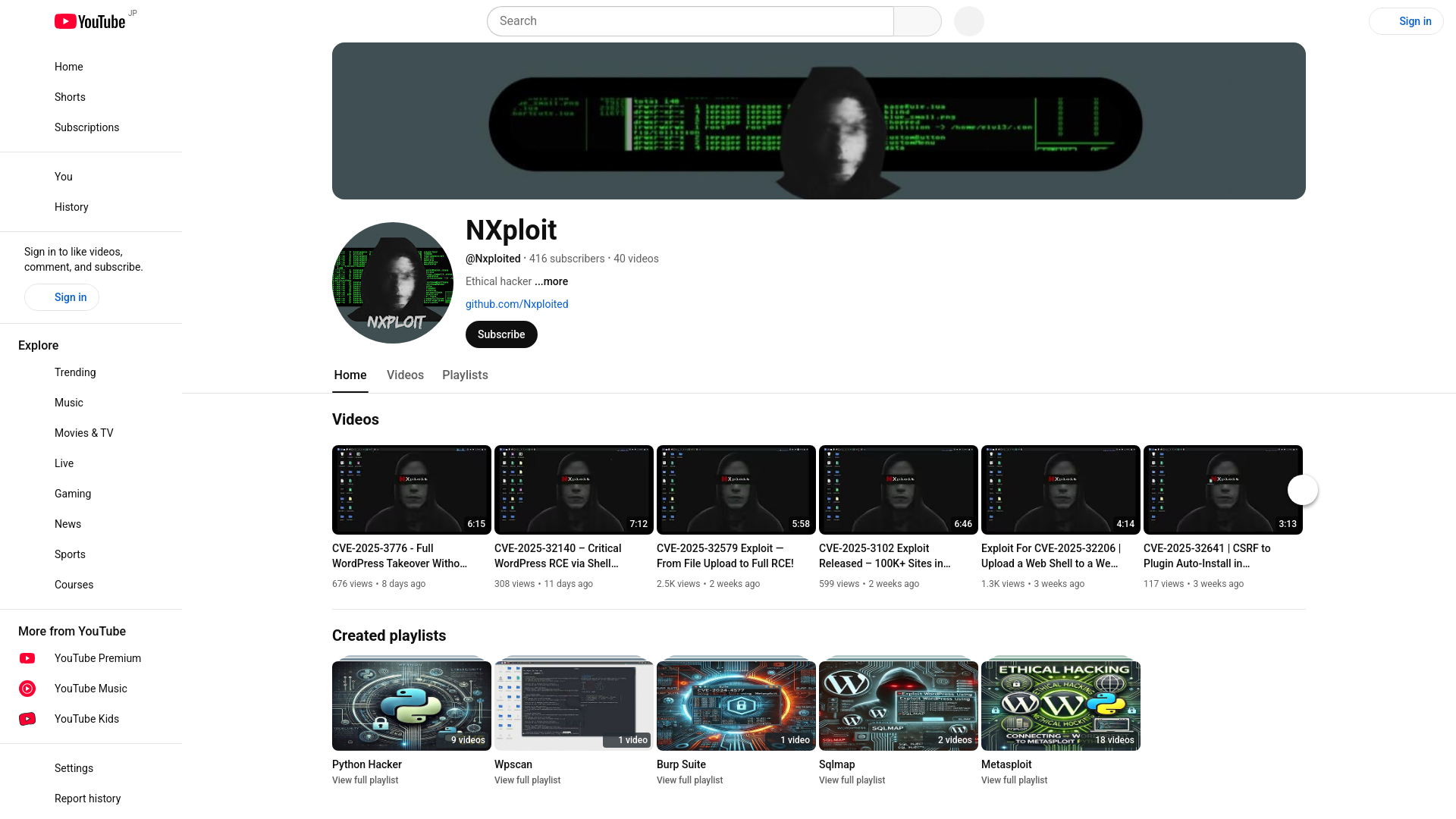 NXploit - YouTube