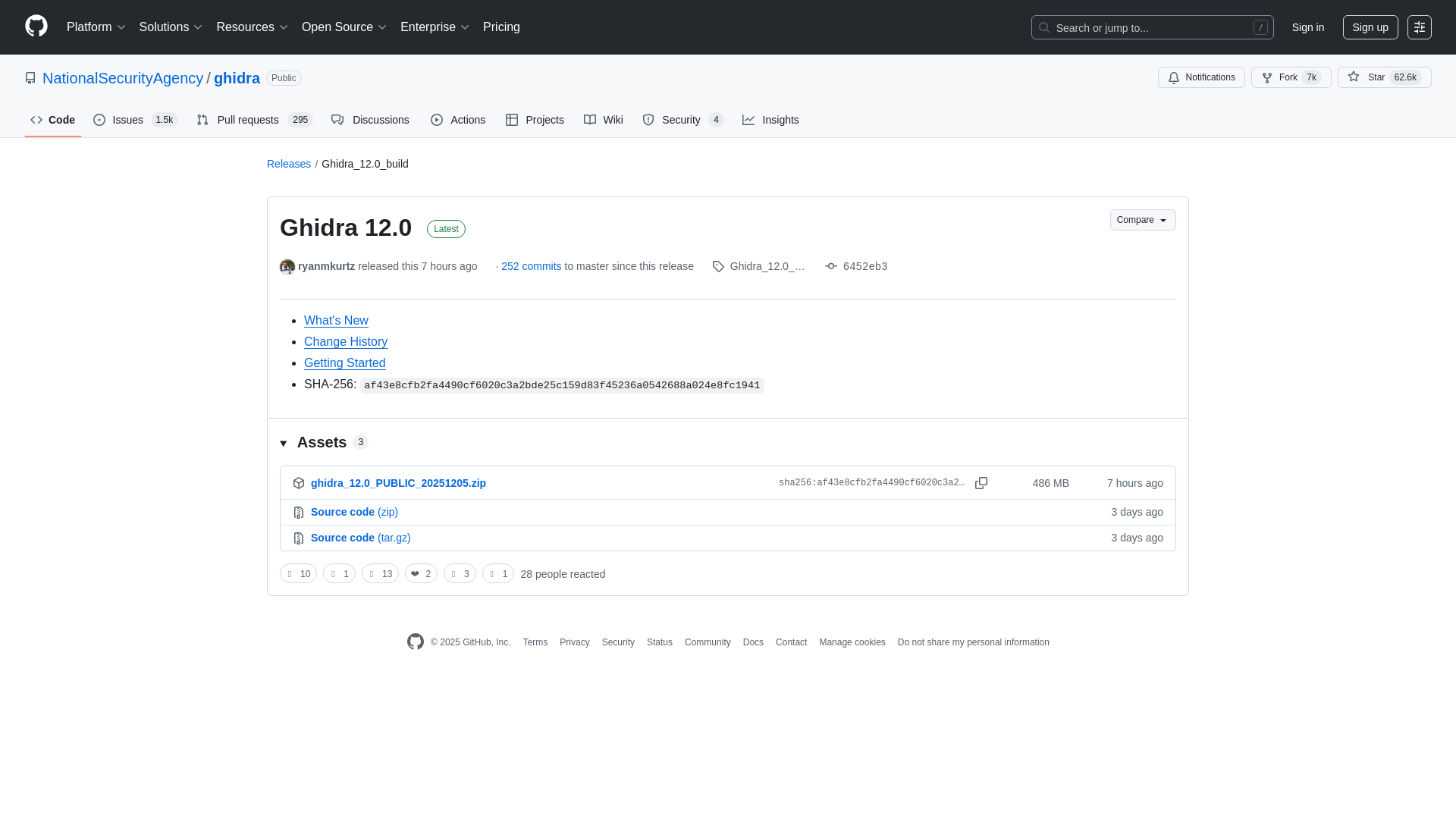 Release Ghidra 12.0 · NationalSecurityAgency/ghidra · GitHub