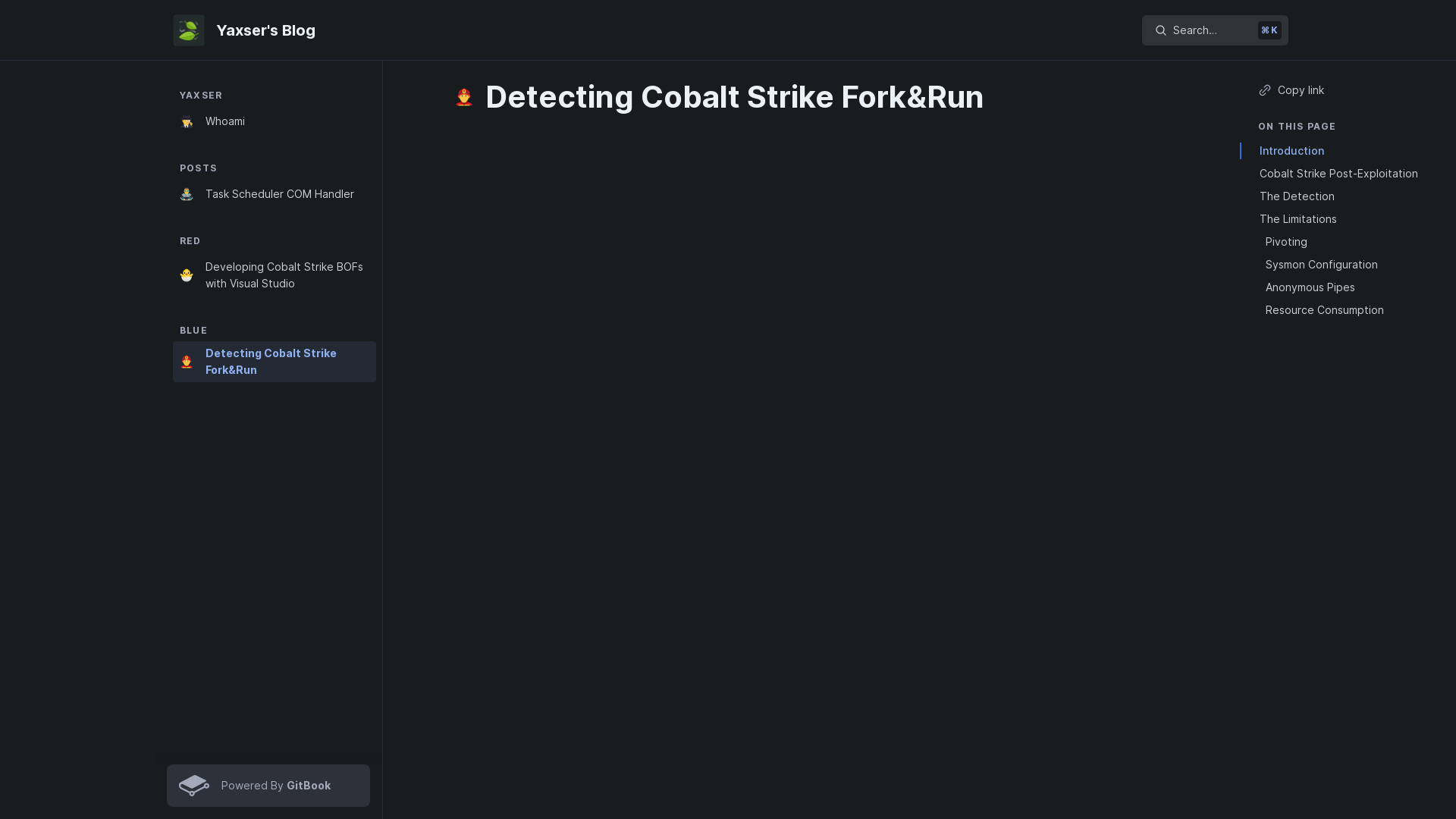 Detecting Cobalt Strike Fork&Run - Yaxser's Blog