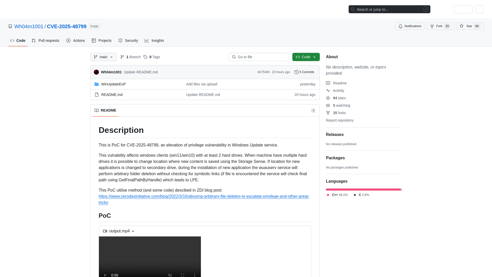 GitHub - Wh04m1001/CVE-2025-48799