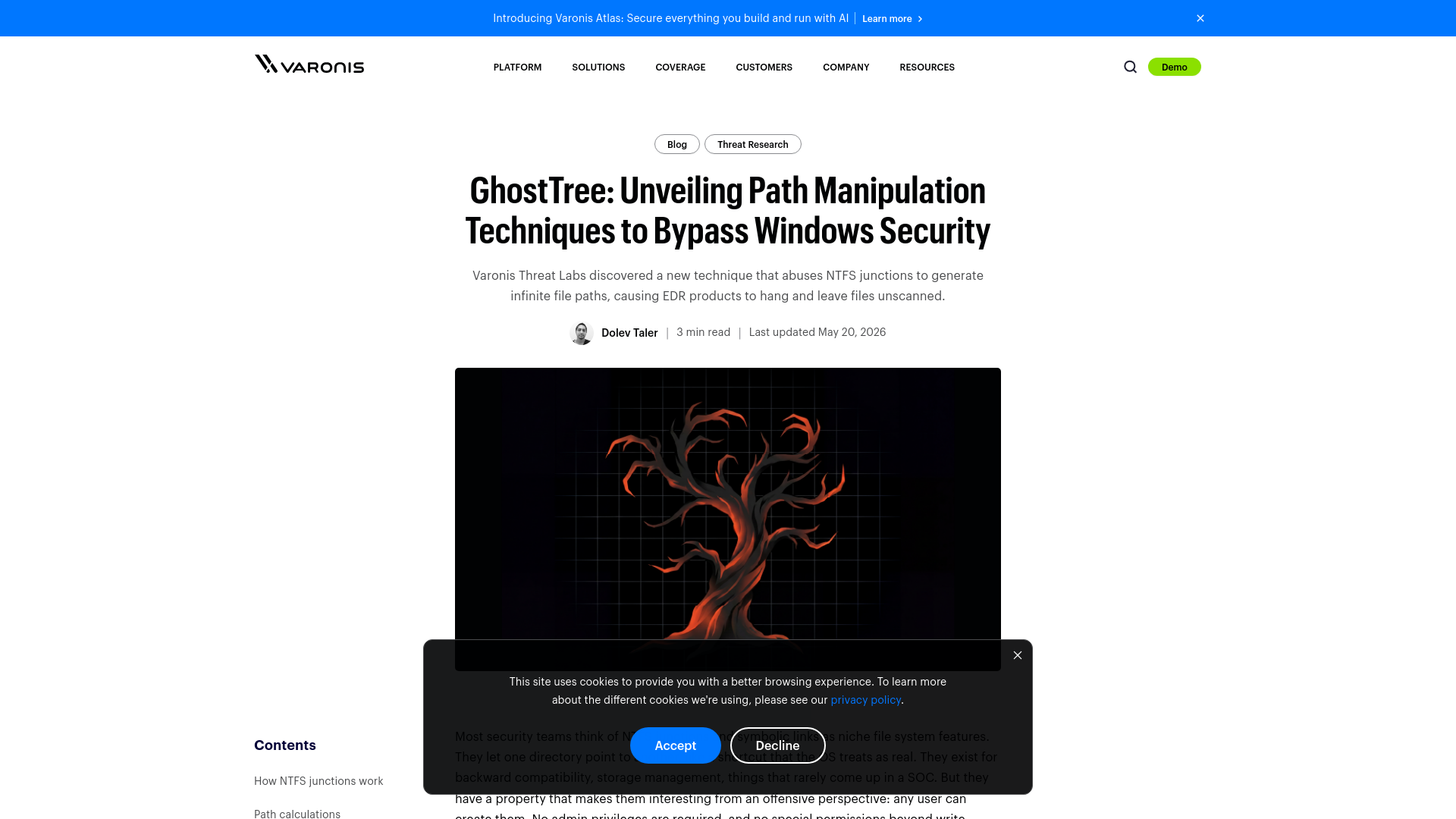 GhostTree: Unveiling Path Manipulation Techniques to Bypass Windows Security