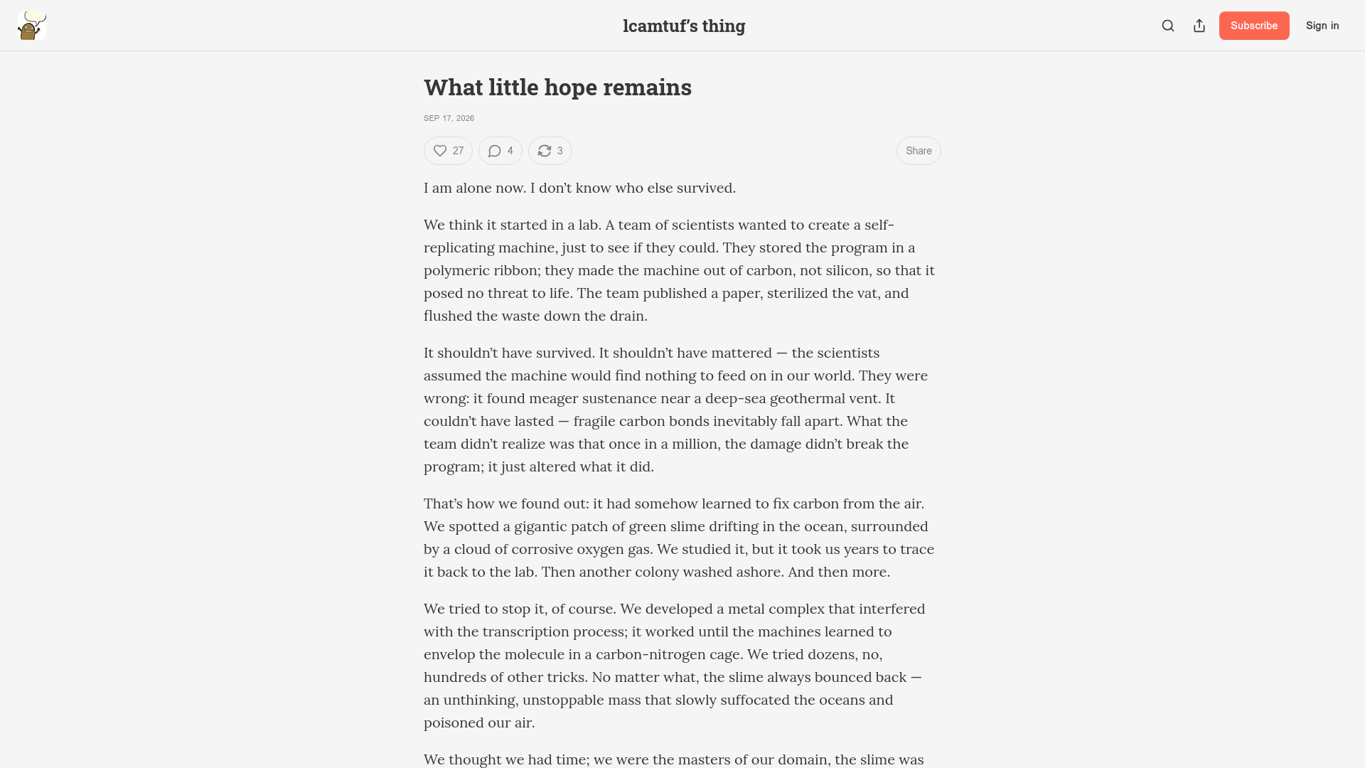 What little hope remains - lcamtuf’s thing