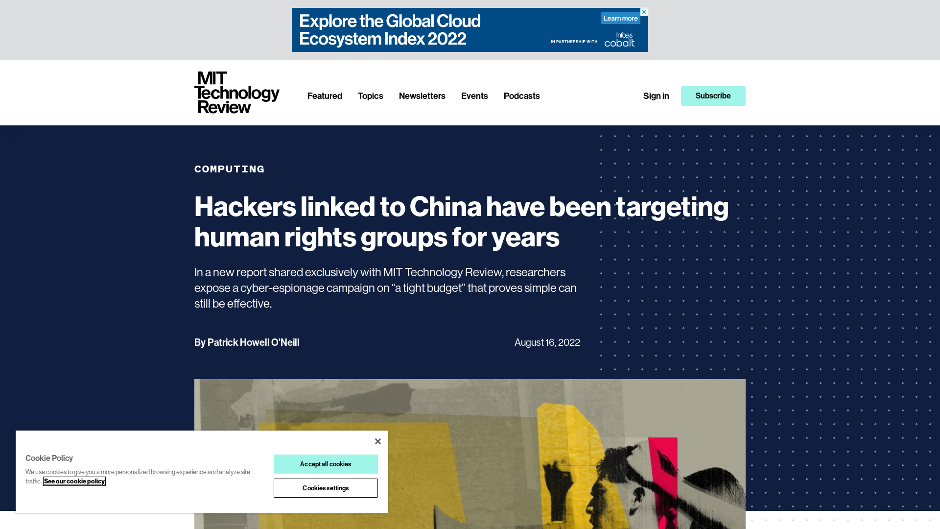 Hackers linked to China have been targeting human rights groups for years | MIT Technology Review
