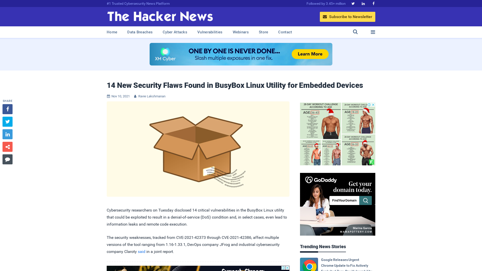 14 New Security Flaws Found in BusyBox Linux Utility for Embedded Devices