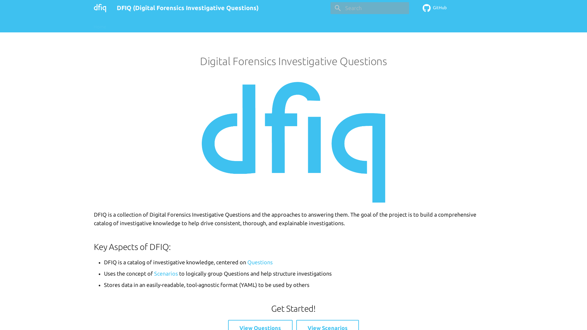 Home - DFIQ (Digital Forensics Investigative Questions)