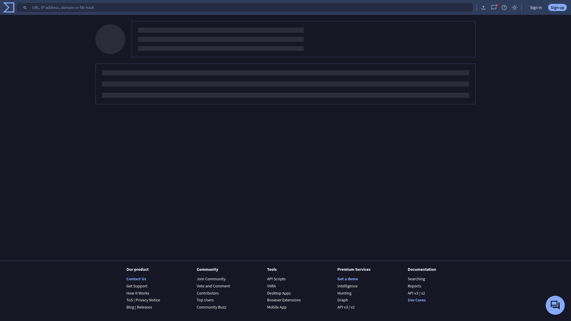 VirusTotal - File - a5ace968e0e7f2e30fc37795b9ee727ca73b3ada7b12b4209a18124bbb0d54df
