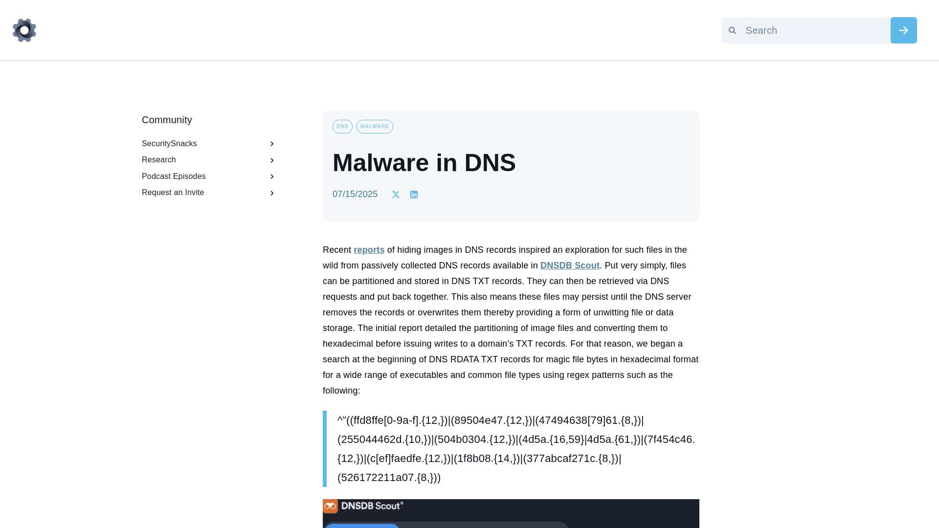 Malware in DNS - DomainTools Investigations | DTI