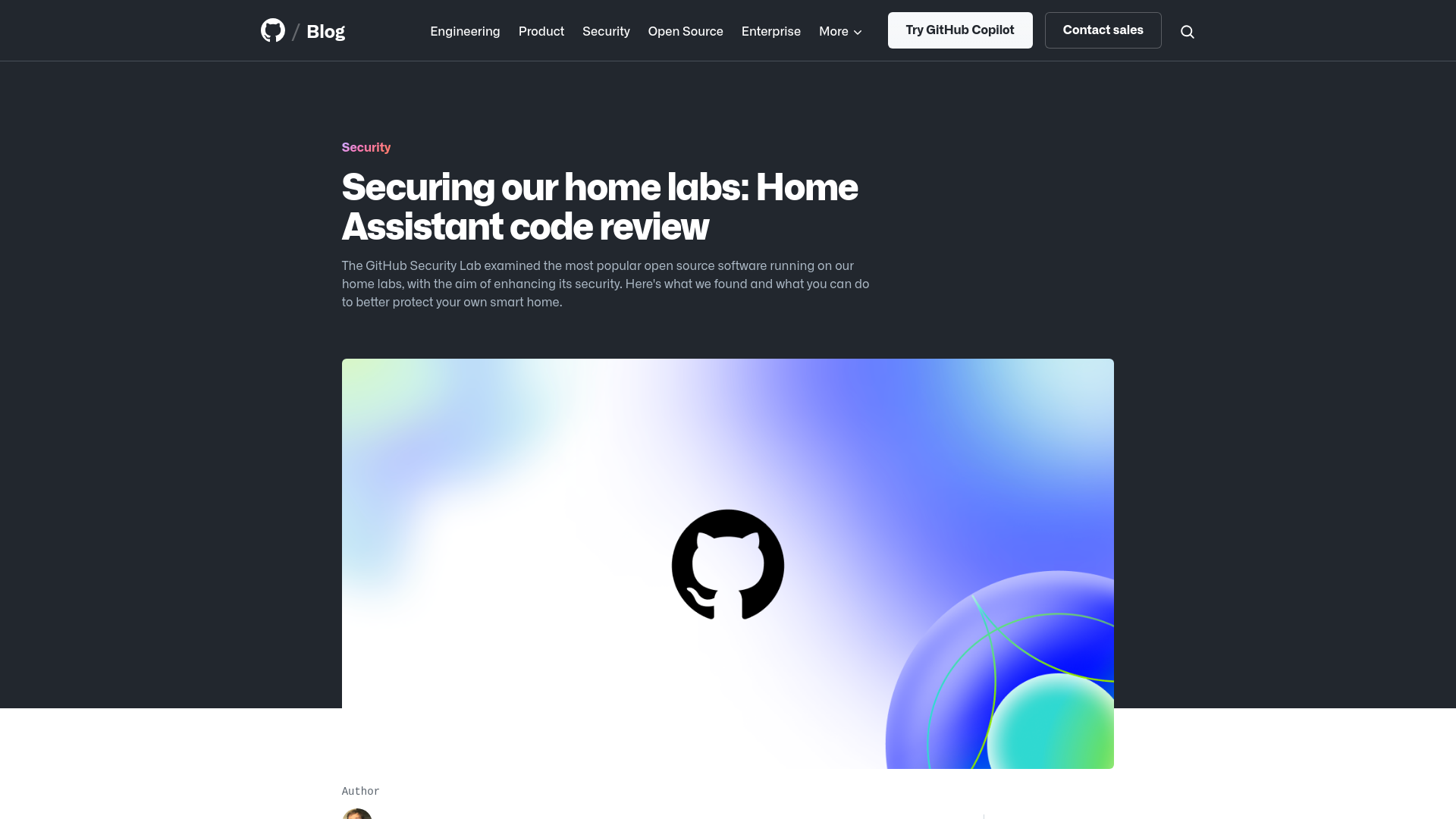 Securing our home labs: Home Assistant code review - The GitHub Blog