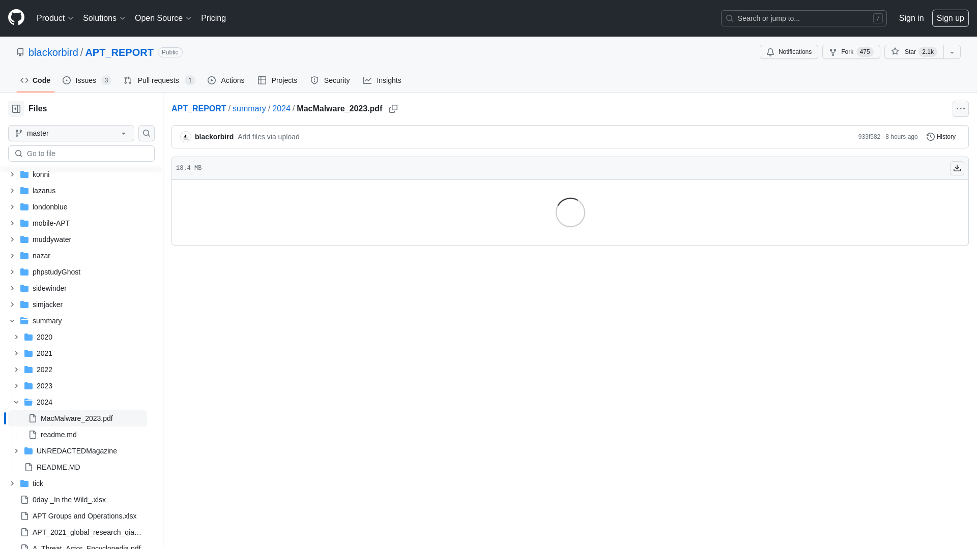 APT_REPORT/summary/2024/MacMalware_2023.pdf at master · blackorbird/APT_REPORT · GitHub