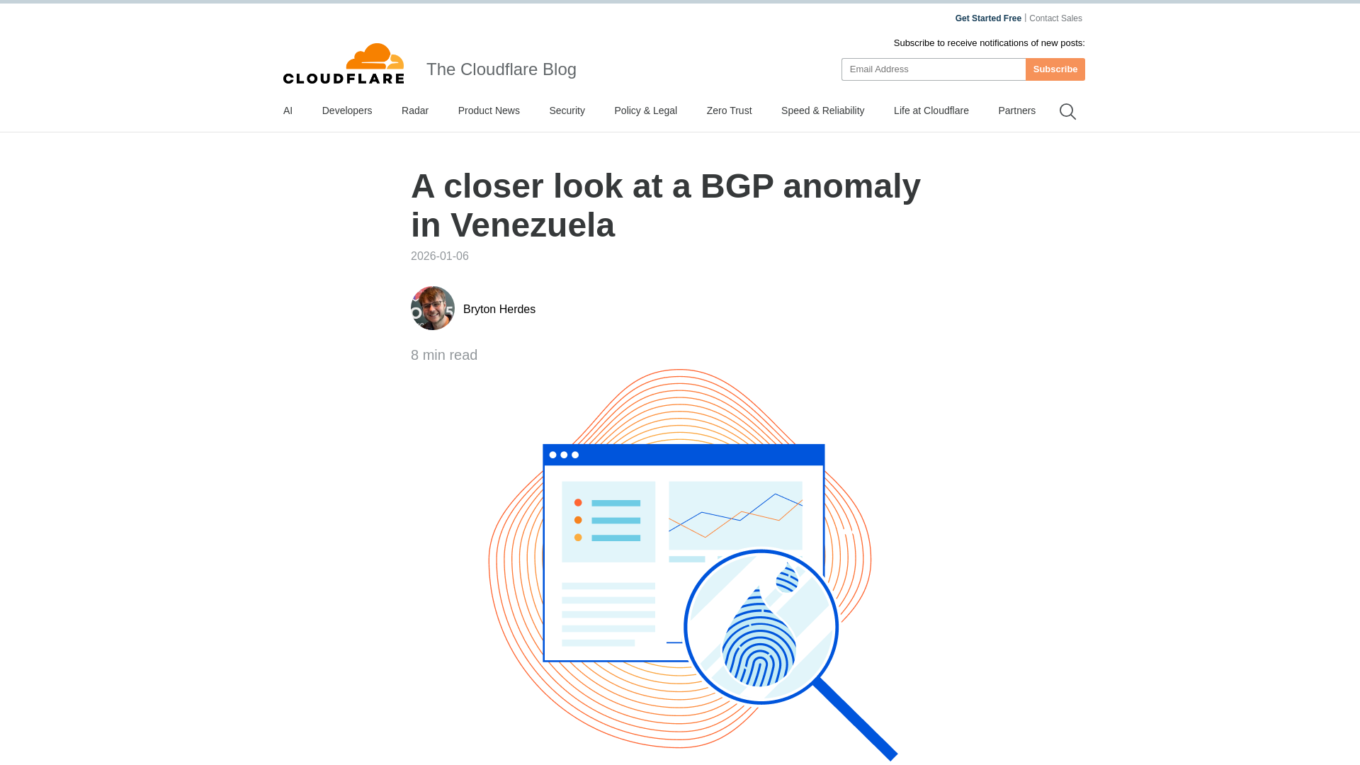 A closer look at a BGP anomaly in Venezuela