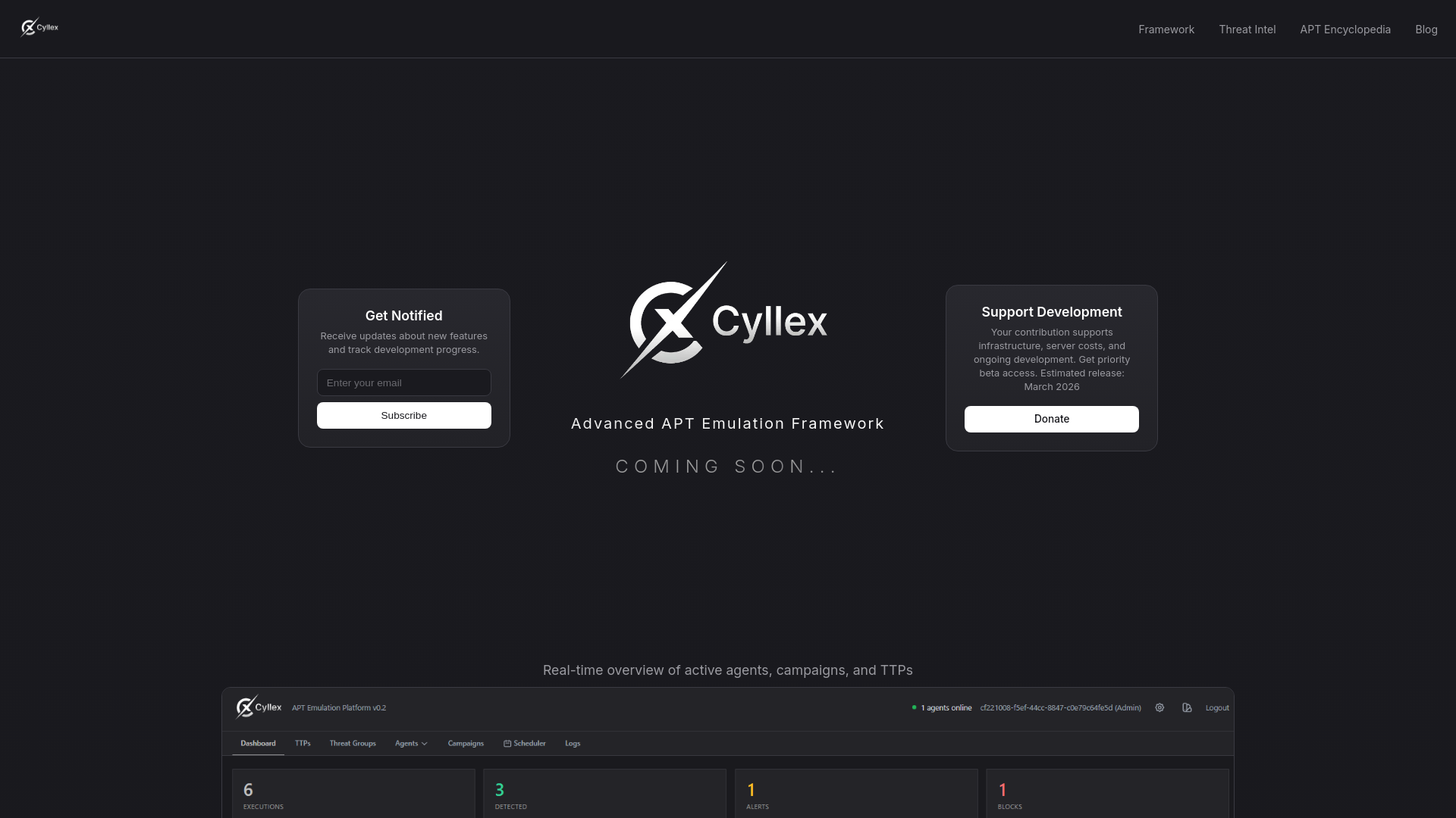 Cyllex - Advanced APT Emulation Framework