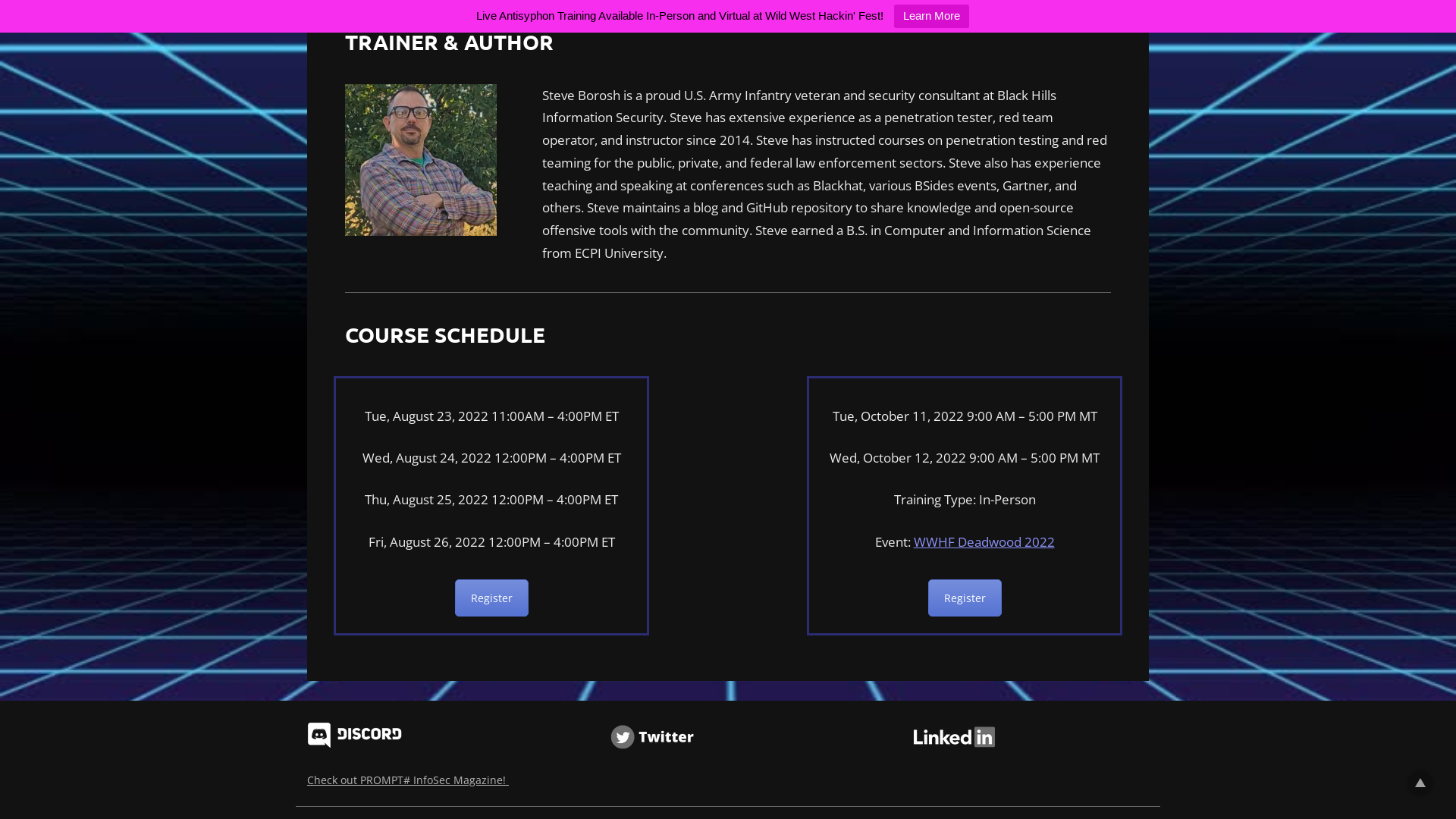 Enterprise Attack Initial Access w/ Steve Borosh - Antisyphon