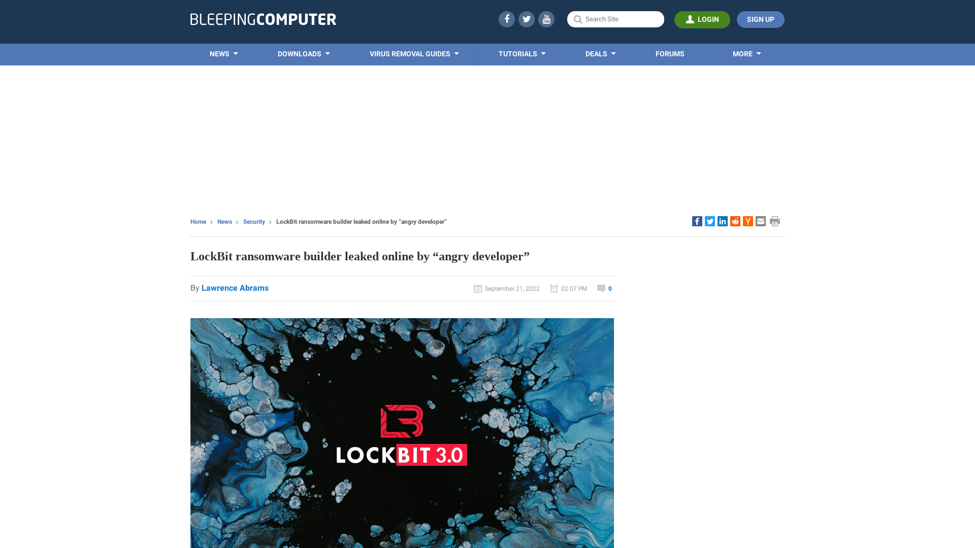 LockBit ransomware builder leaked online by “angry developer”