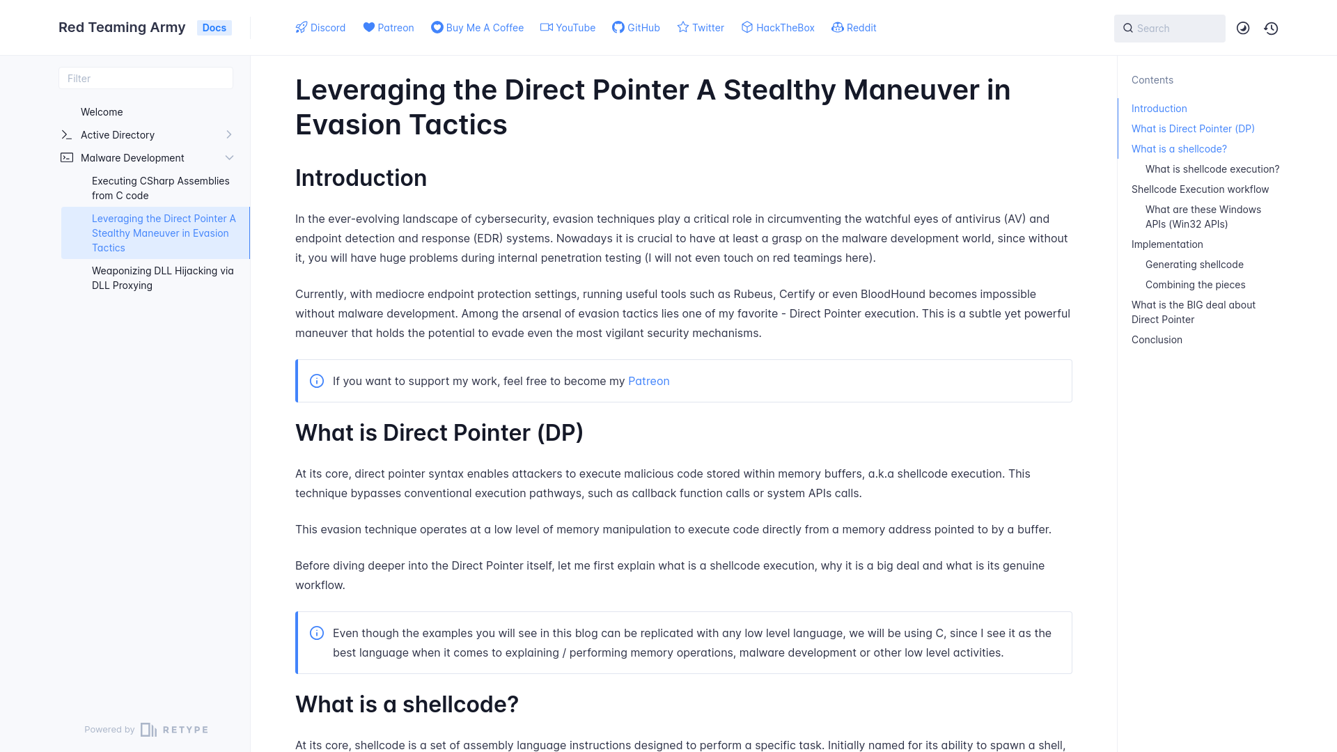 Leveraging the Direct Pointer A Stealthy Maneuver in Evasion Tactics