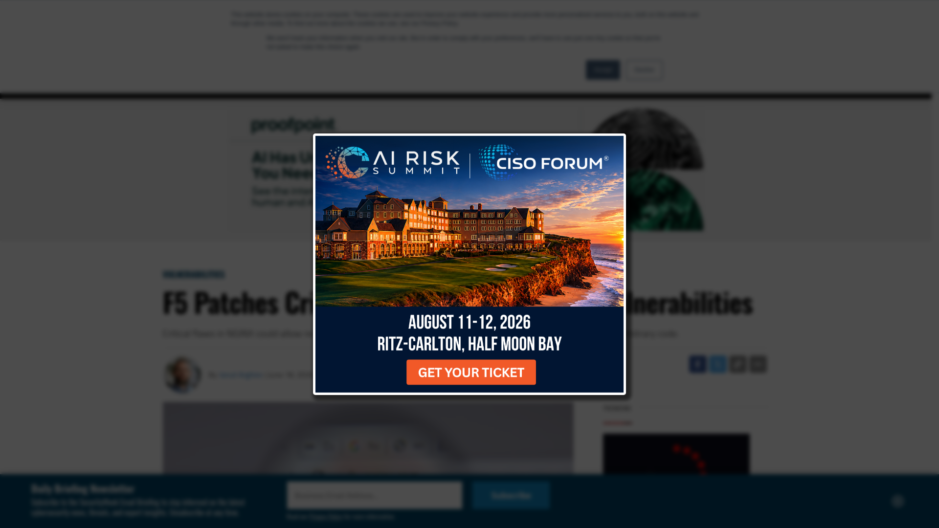 F5 Patches Critical, High-Severity NGINX Vulnerabilities - SecurityWeek