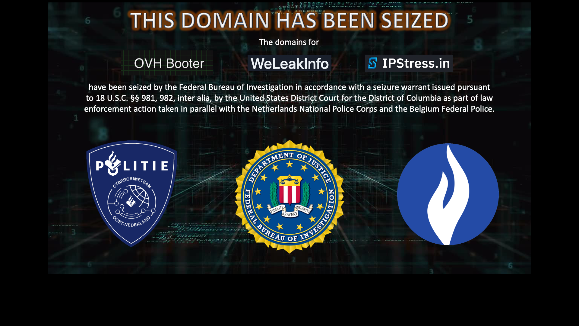Domain Seized