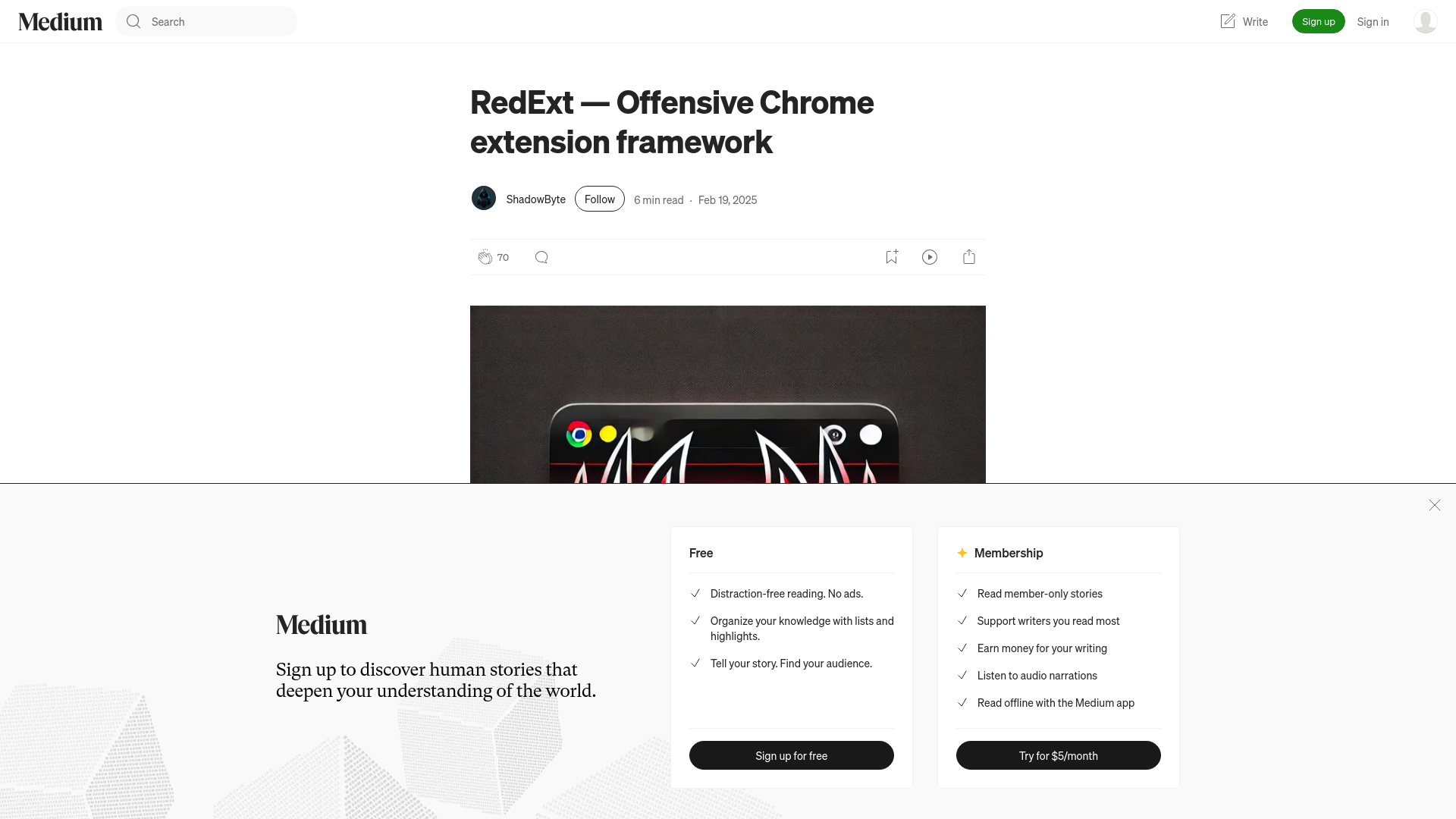 RedExt — Offensive Chrome extension framework | by ShadowByte | Medium
