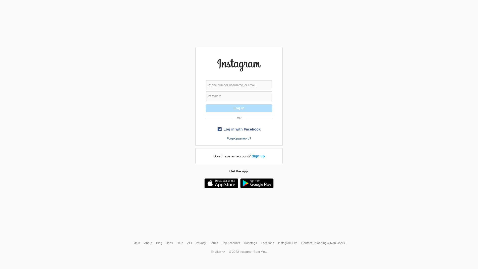 Login • Instagram