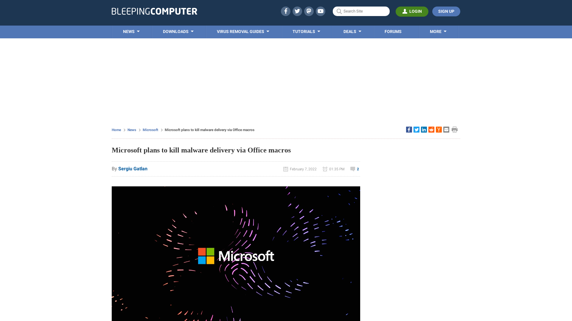 Microsoft plans to kill malware delivery via Office macros