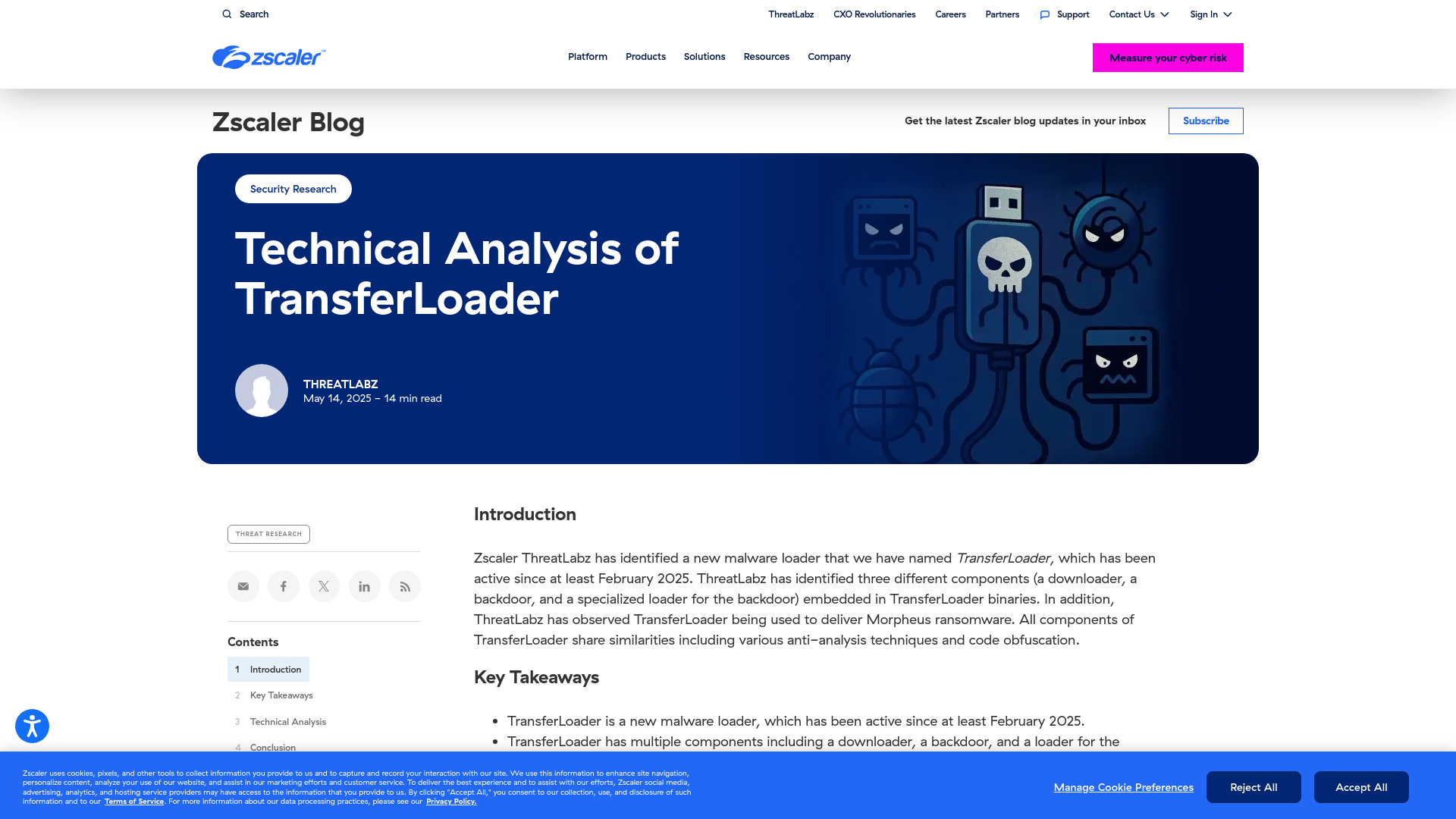 Technical Analysis of TransferLoader | ThreatLabz
