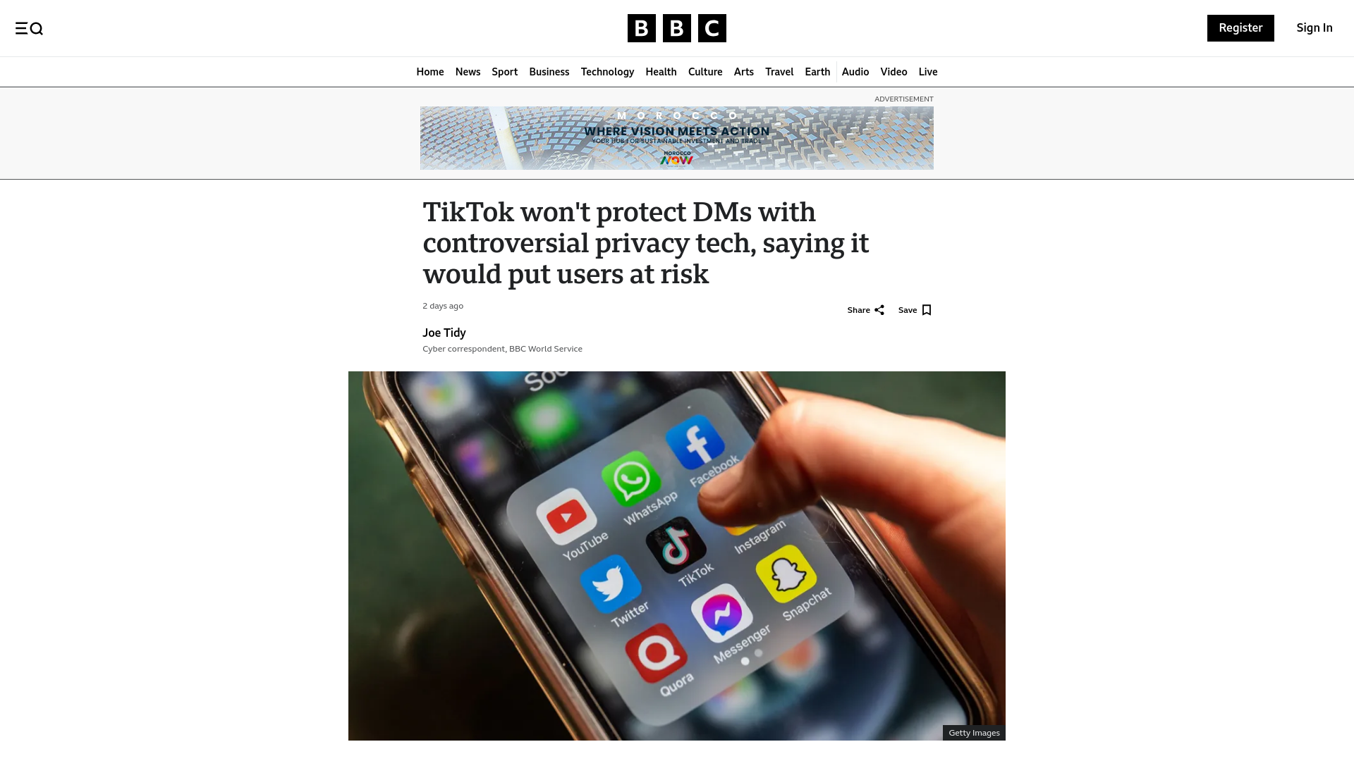 TikTok says it won't encrypt DMs claiming it puts users at risk