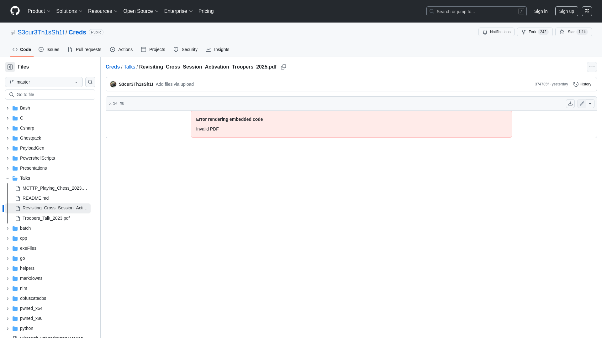 Creds/Talks/Revisiting_Cross_Session_Activation_Troopers_2025.pdf at master · S3cur3Th1sSh1t/Creds · GitHub