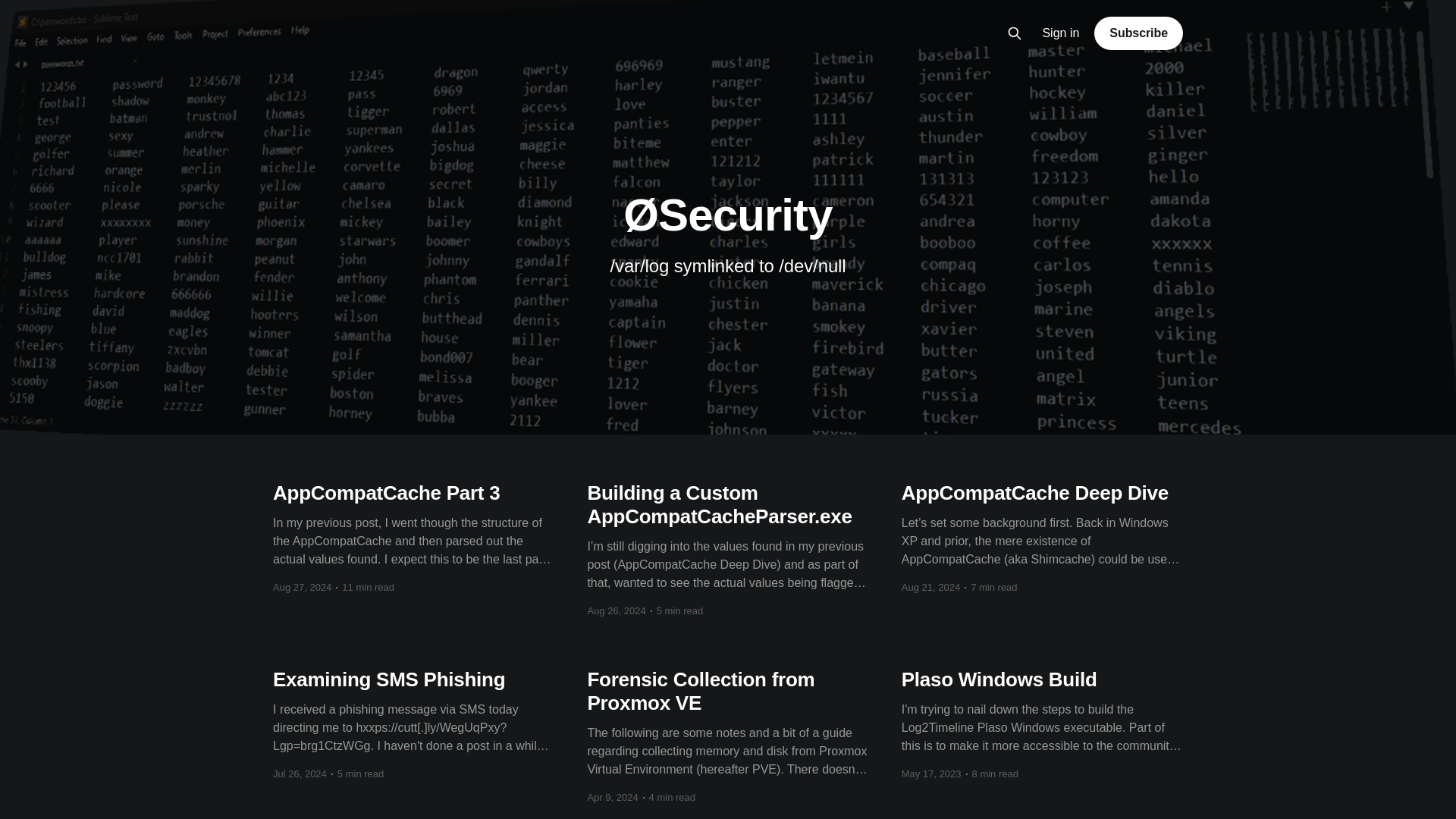 ØSecurity (nullsec.us)