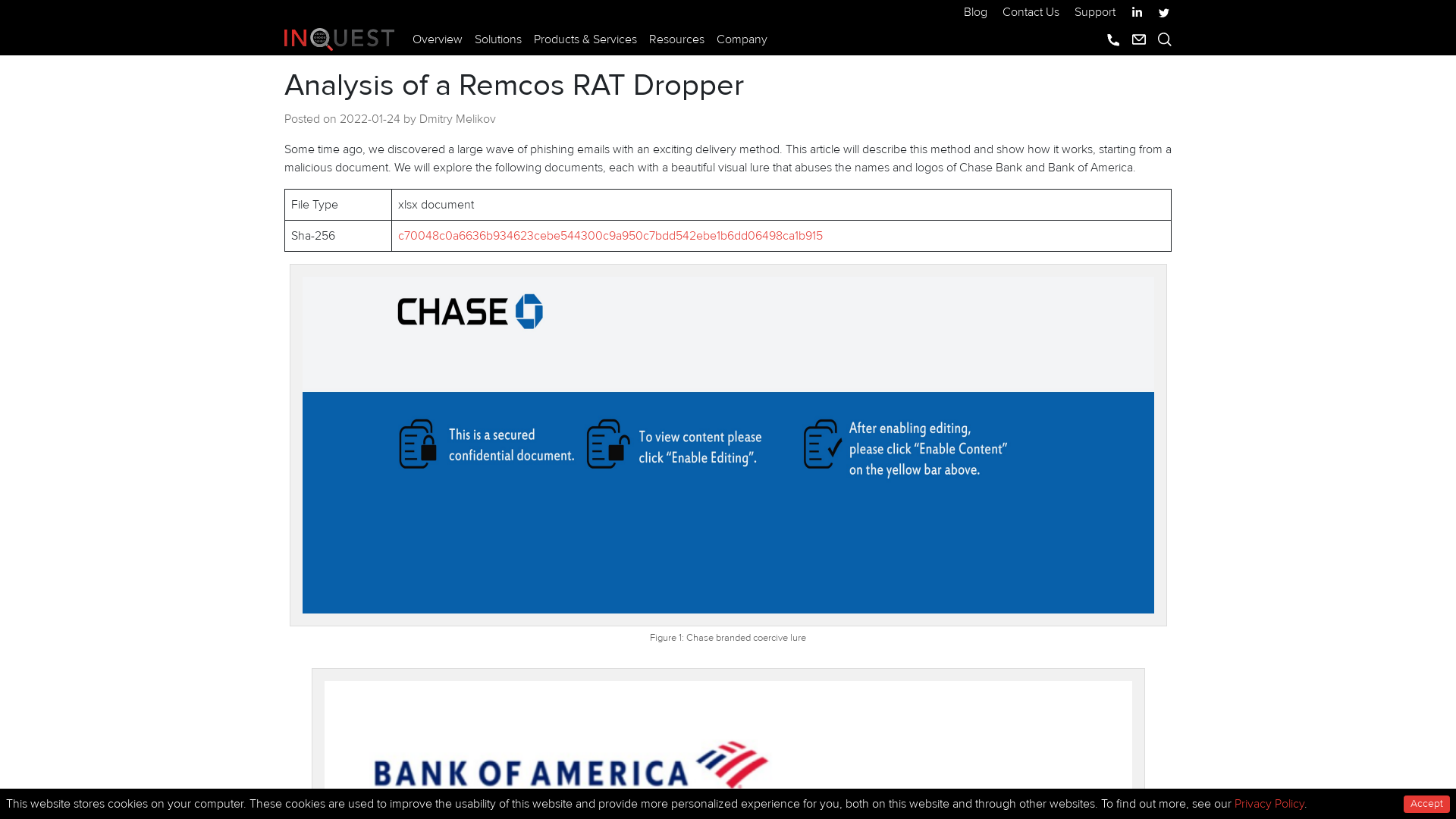 Analysis of a Remcos RAT Dropper