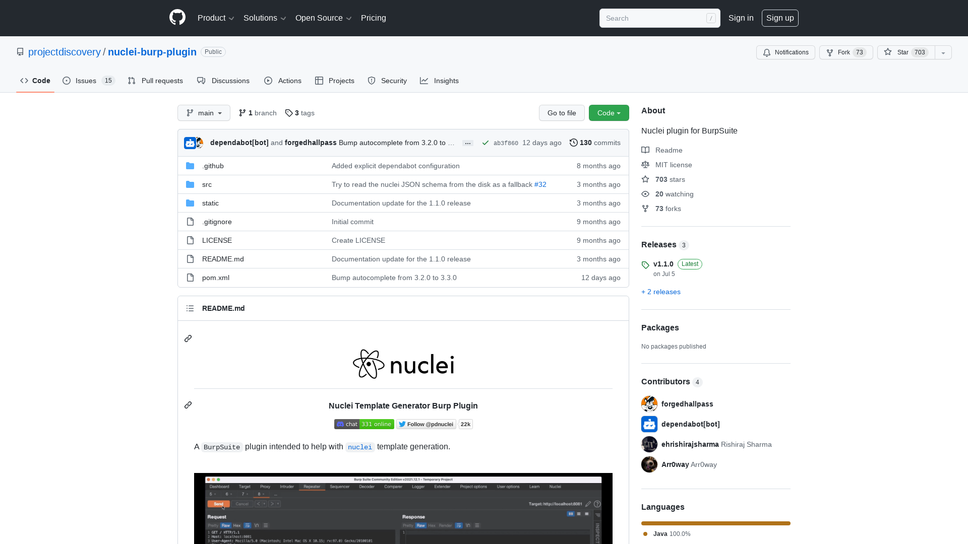 GitHub - projectdiscovery/nuclei-burp-plugin: Nuclei plugin for BurpSuite