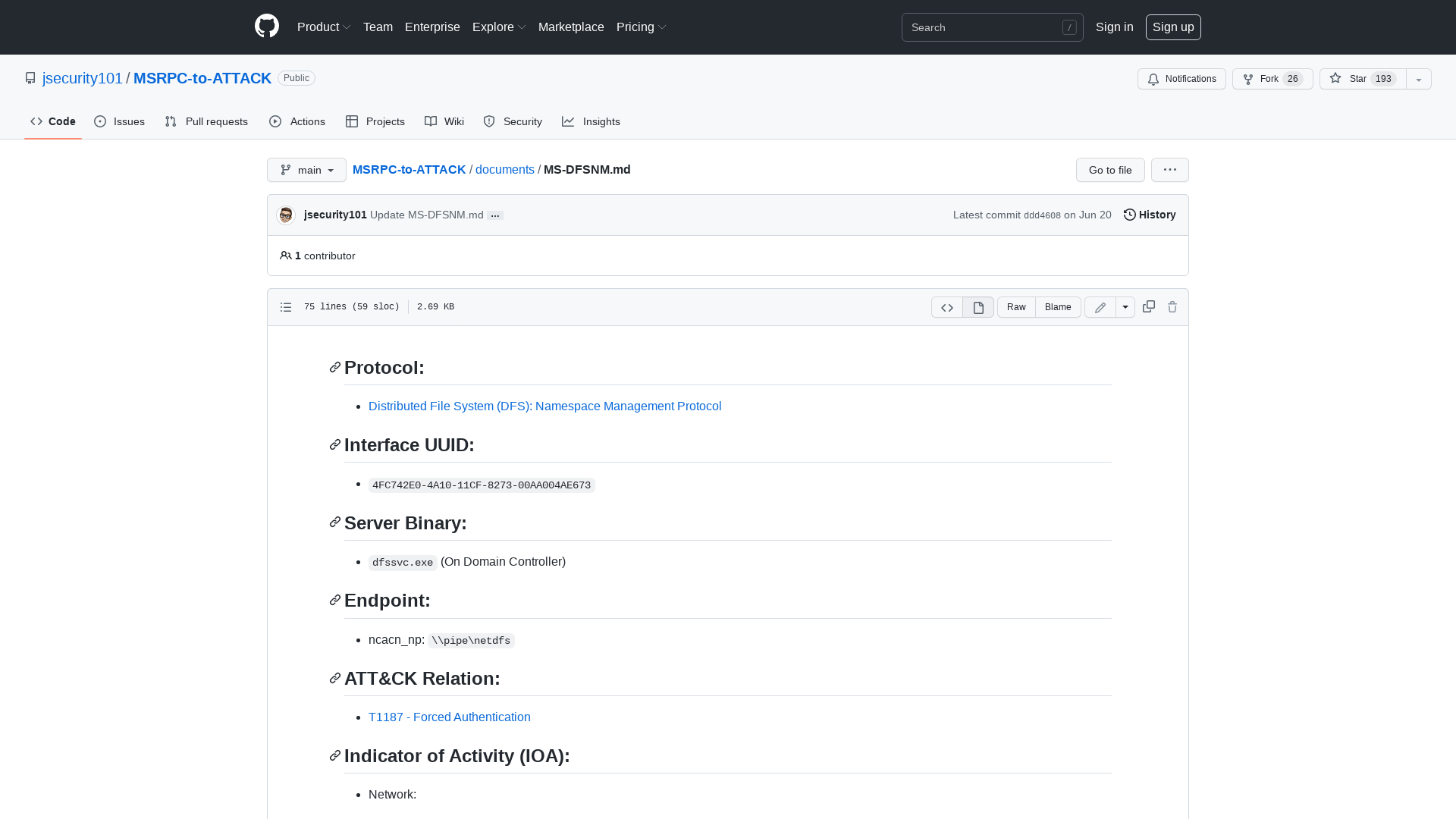 MSRPC-to-ATTACK/MS-DFSNM.md at main · jsecurity101/MSRPC-to-ATTACK · GitHub