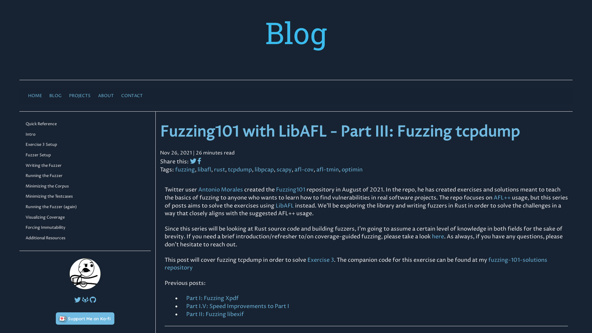 Fuzzing101 with LibAFL - Part III: Fuzzing tcpdump