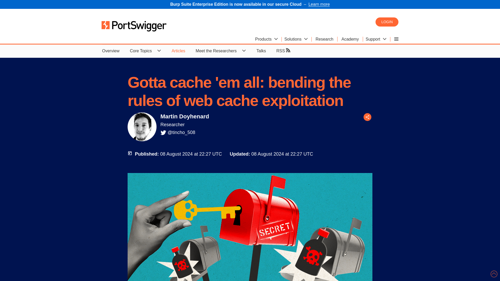 Gotta cache 'em all: bending the rules of web cache exploitation | PortSwigger Research