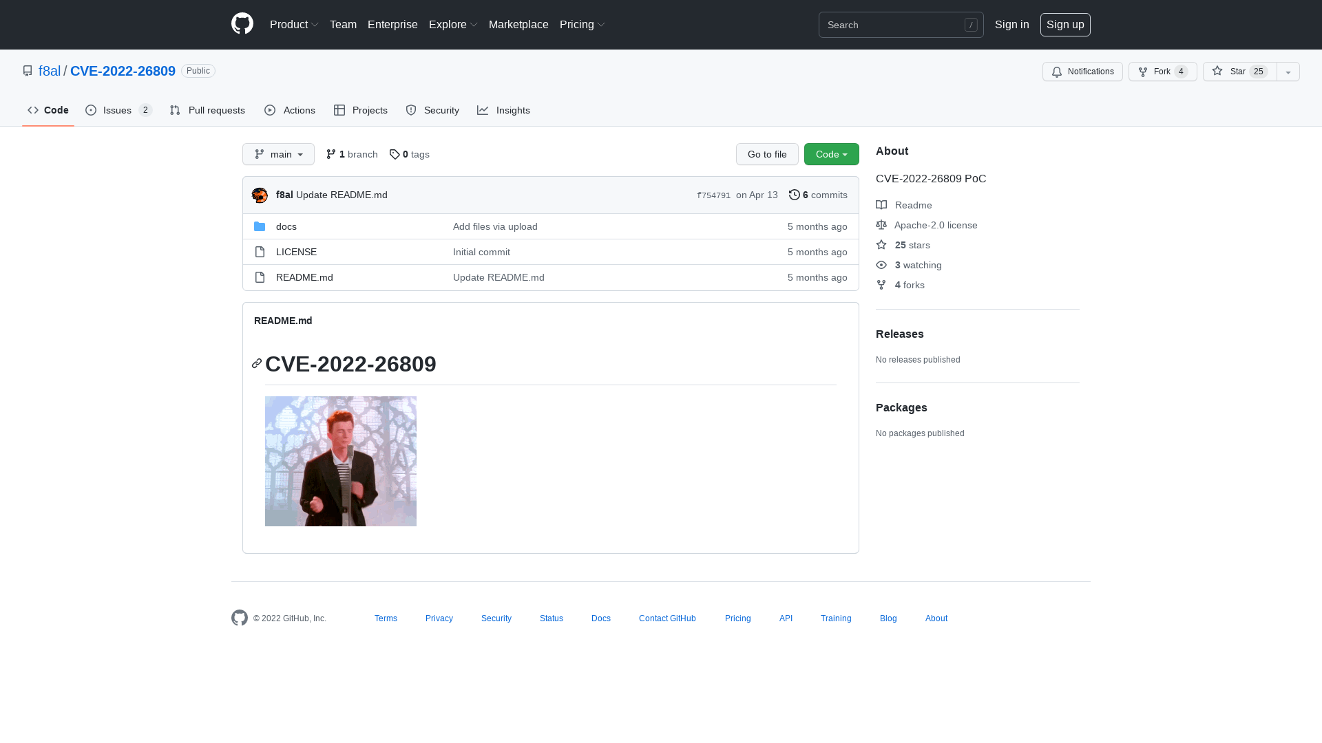 GitHub - f8al/CVE-2022-26809: CVE-2022-26809 PoC