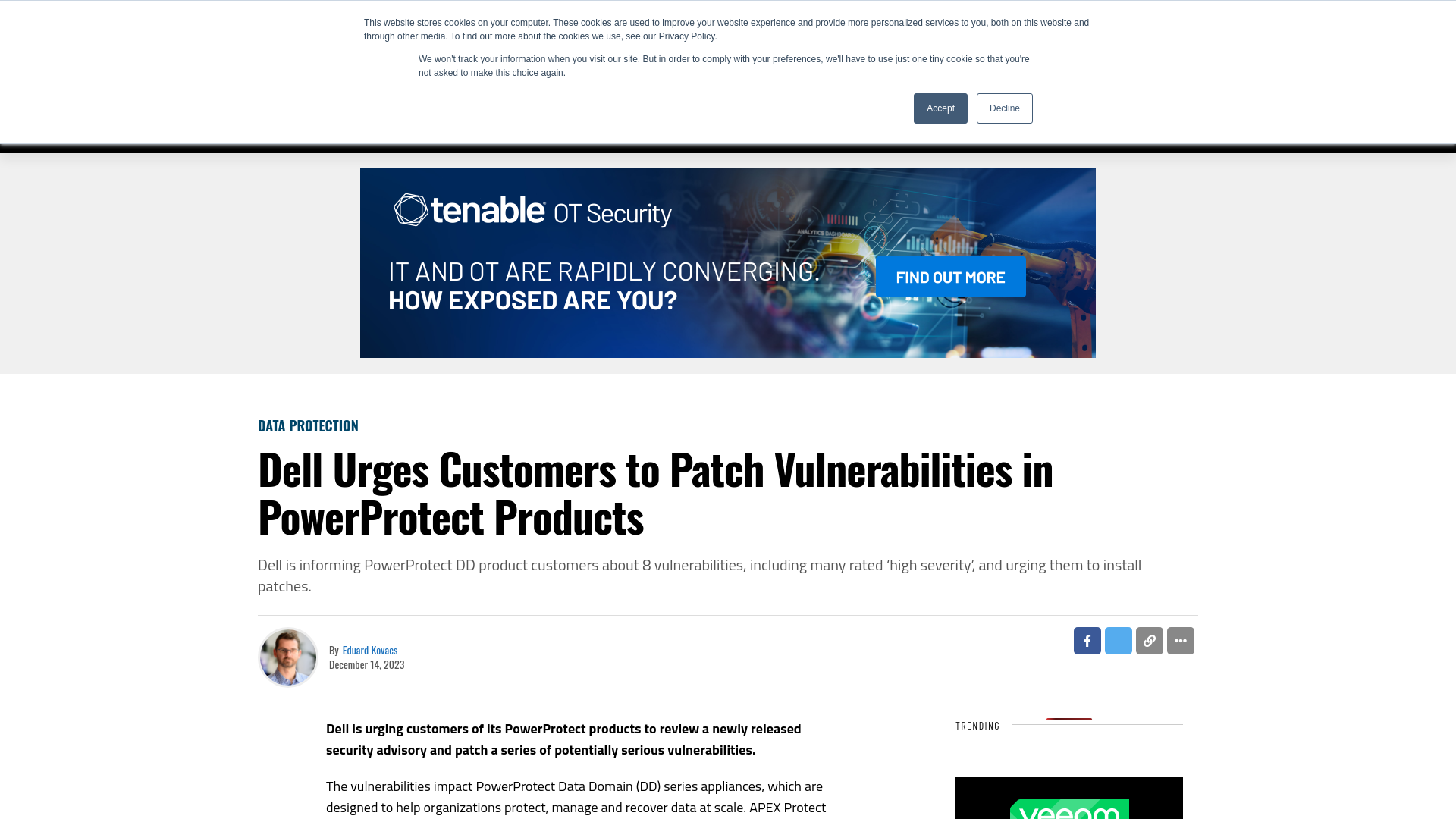 Dell Urges Customers to Patch Vulnerabilities in PowerProtect Products - SecurityWeek