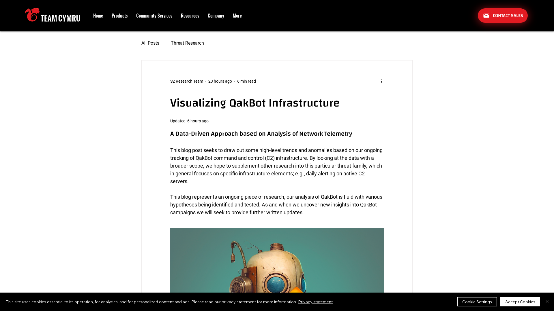 Visualizing QakBot Infrastructure